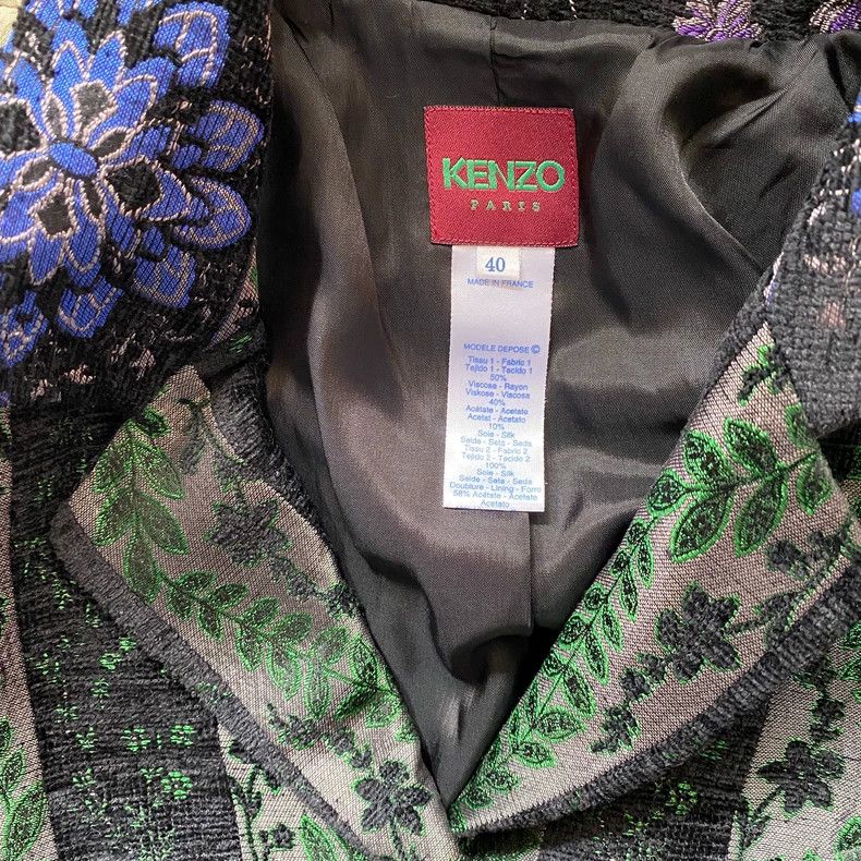 Kenzo KENZO Vintage patchwork long sleeve jacket Size XS / US 0-2 / IT 36-38 - 6 Thumbnail