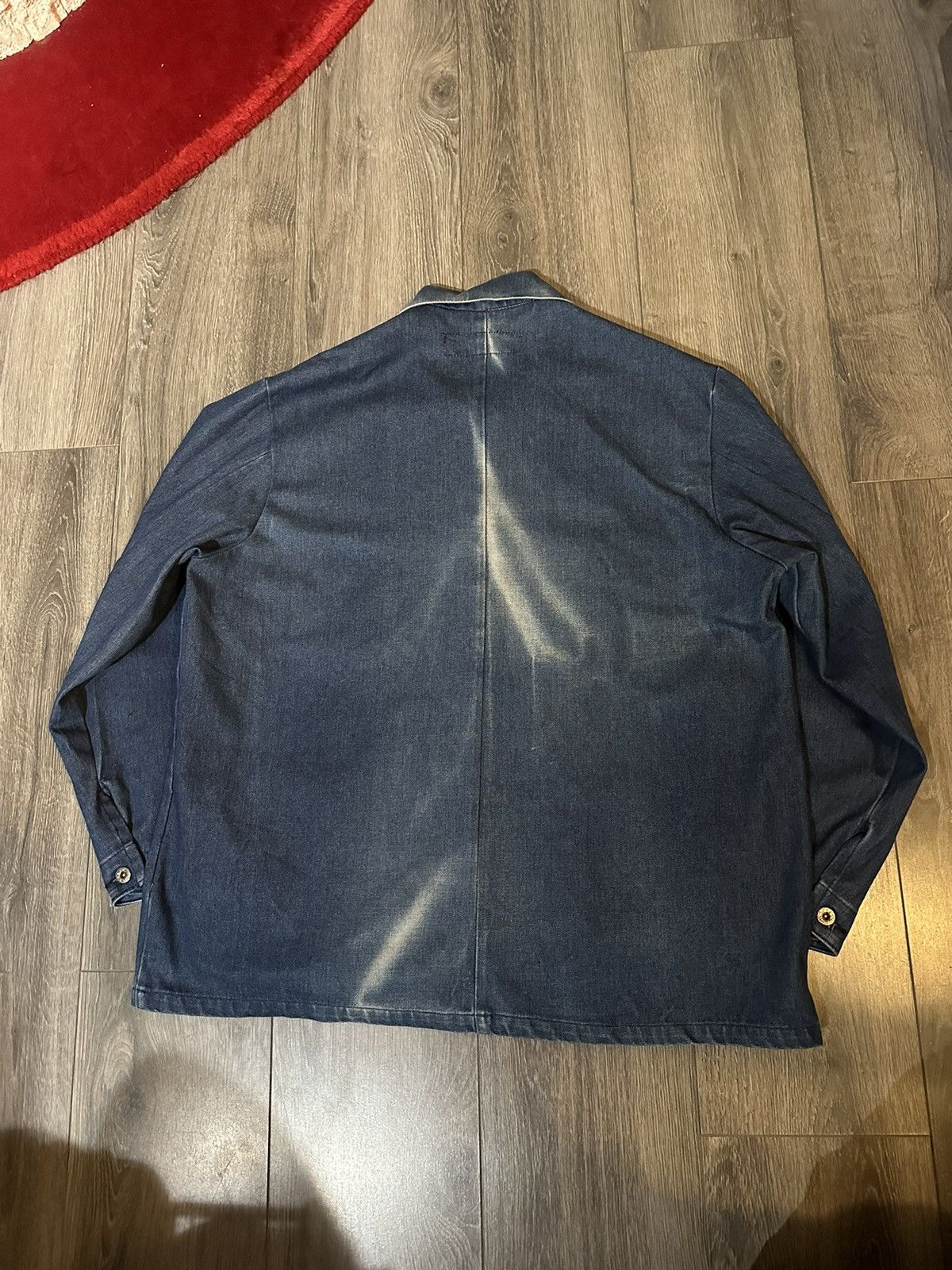 Vintage Vintage 1950’s chore denim jacket USA Made Size US XL / EU 56 / 4 - 3 Thumbnail