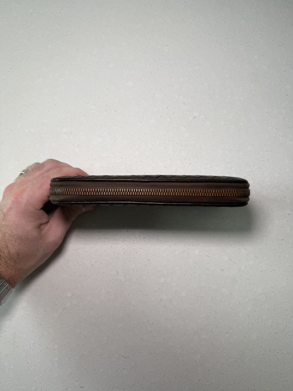 Bottega Veneta Bottega Veneta Brown Zippy Wallet Size ONE SIZE - 5 Thumbnail
