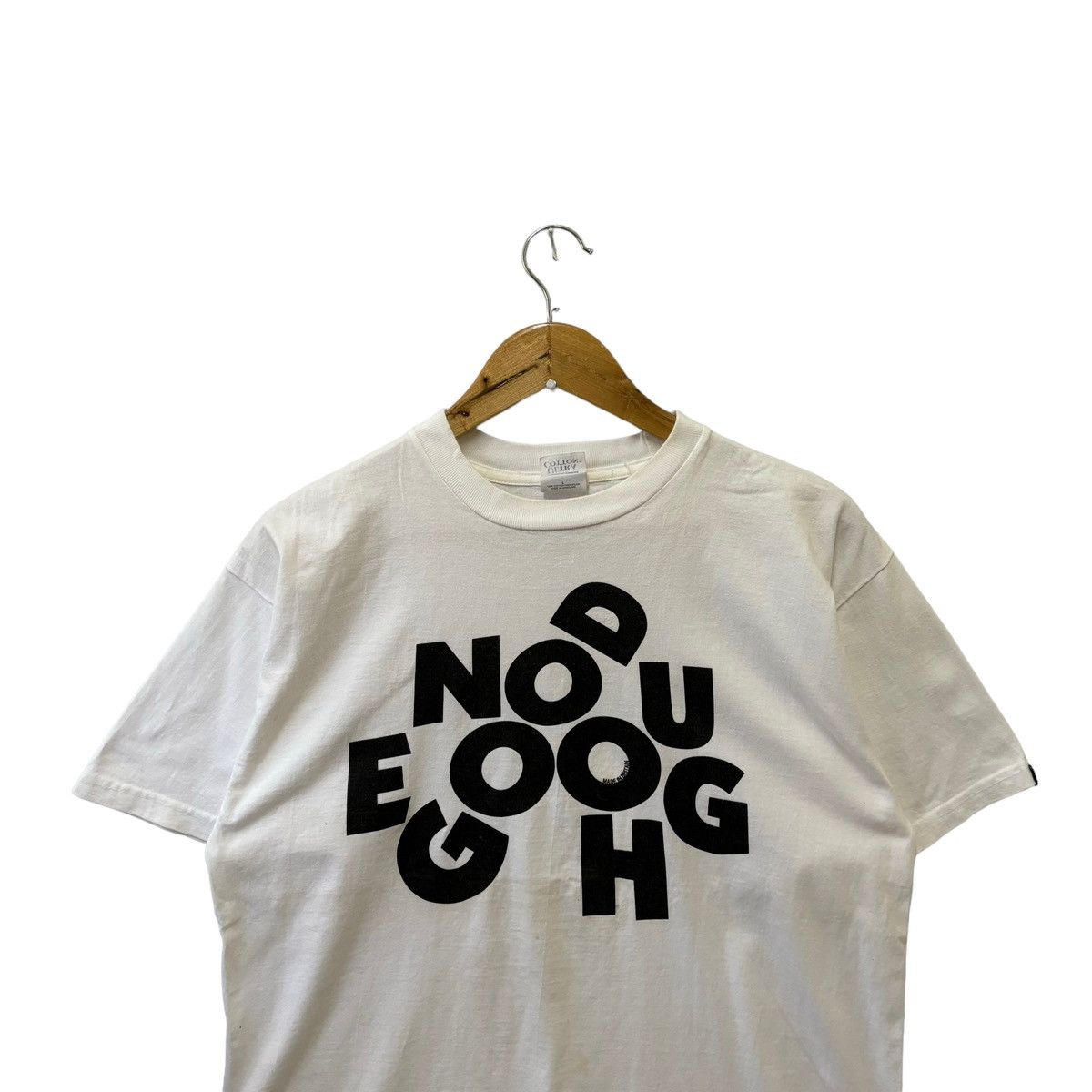 GOODENOUGH × Hysteric Glamour × Japanese Brand Vintage Good Enough Japanese Brand Spellout Size US L / EU 52-54 / 3 - 2 Thumbnail
