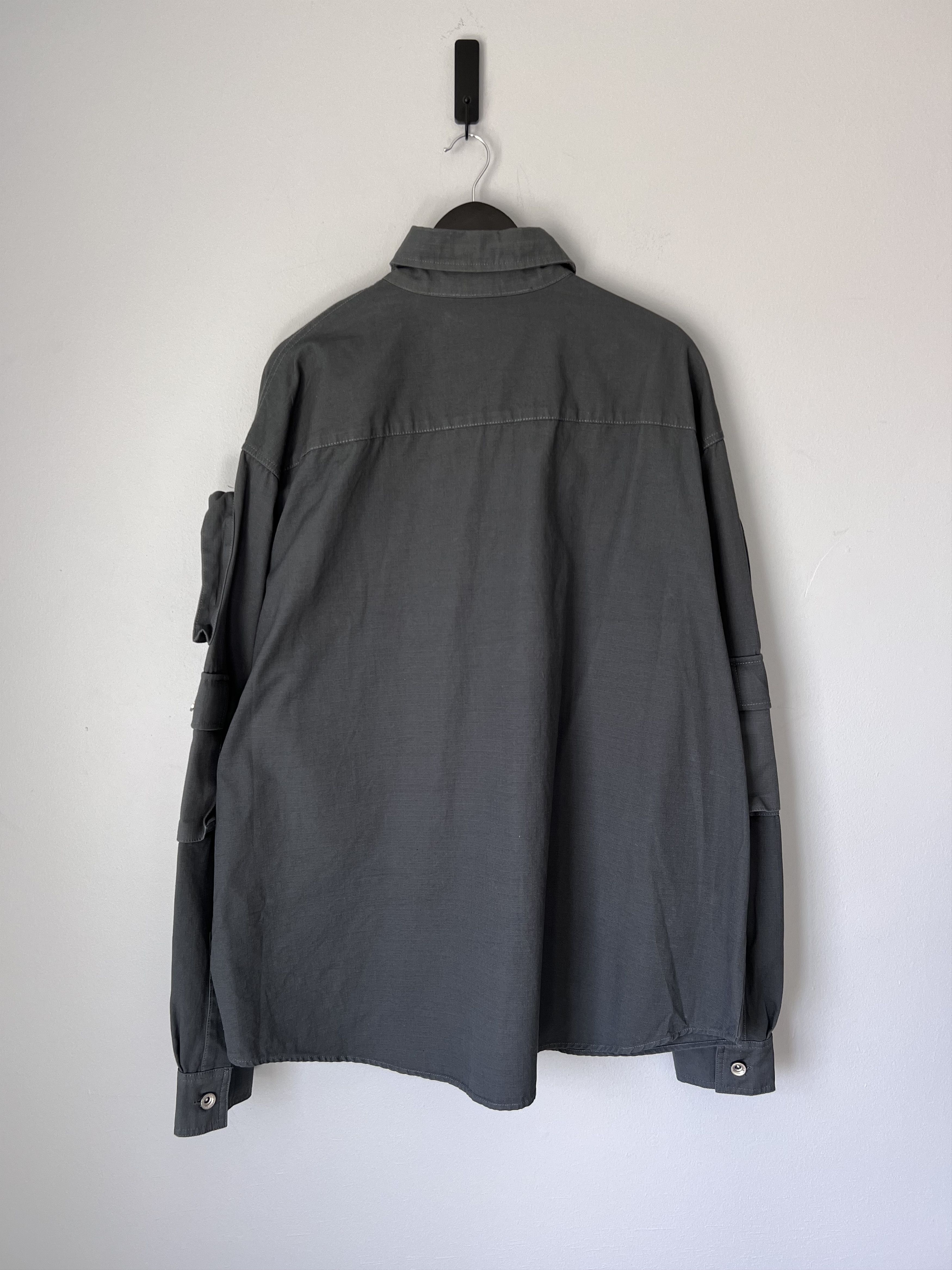 Who Decides War Who Decides War Multi Pocket Tech Coat in Grey Size US XL / EU 56 / 4 - 6 Thumbnail