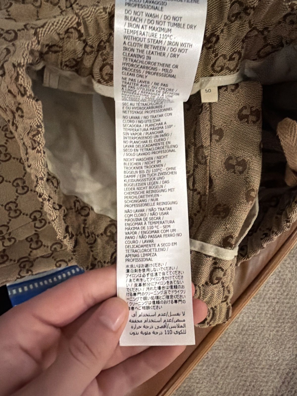 Gucci Gucci GG - Dress Pants - Brown Size US 32 / EU 48 - 13 Thumbnail