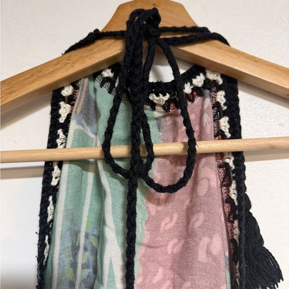 Farm Rio FARM Rio Jungle Scene Halter Maxi Dress – Size P (Small) Size S / US 4 / IT 40 - 8 Thumbnail