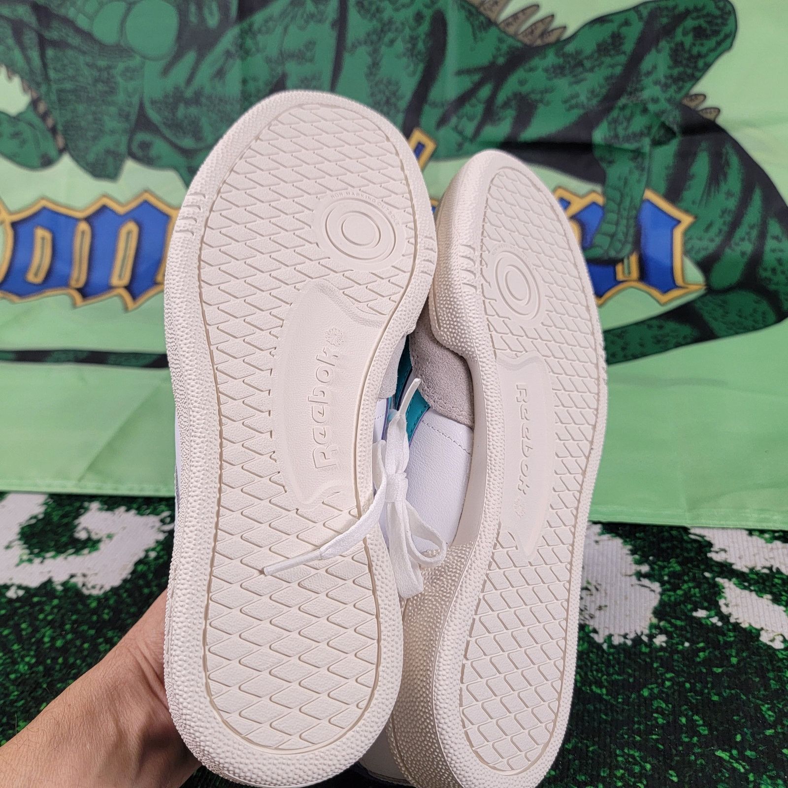 Reebok Reebok Club C Revenge Mens Sneaker Size 9 White/Blue GY1822 Size US 9 / EU 42 - 5 Thumbnail