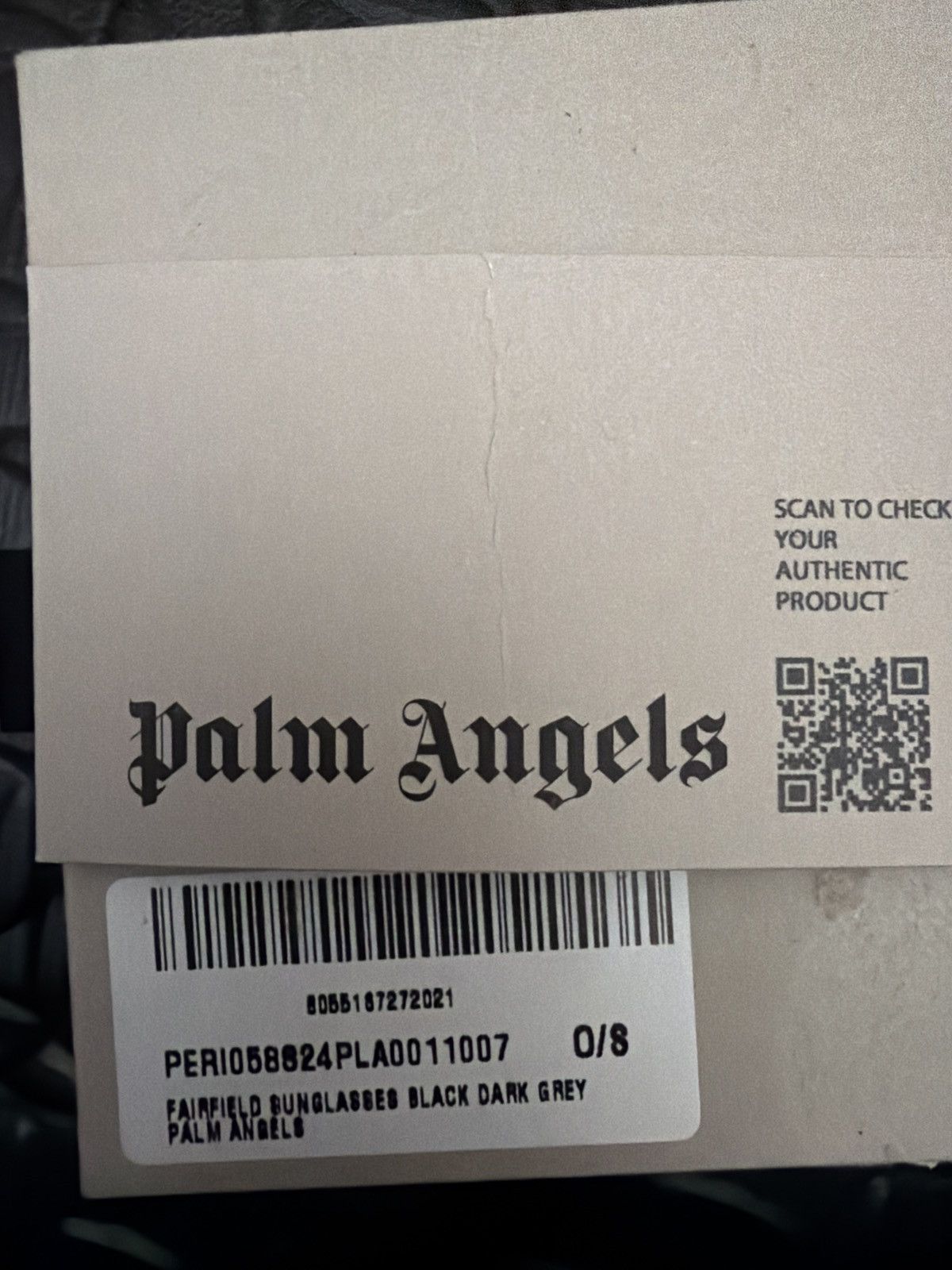Palm Angels Palm Angels Fairfield Sunglasses Black Drk Grey PERI058 1007 Size ONE SIZE - 6 Thumbnail