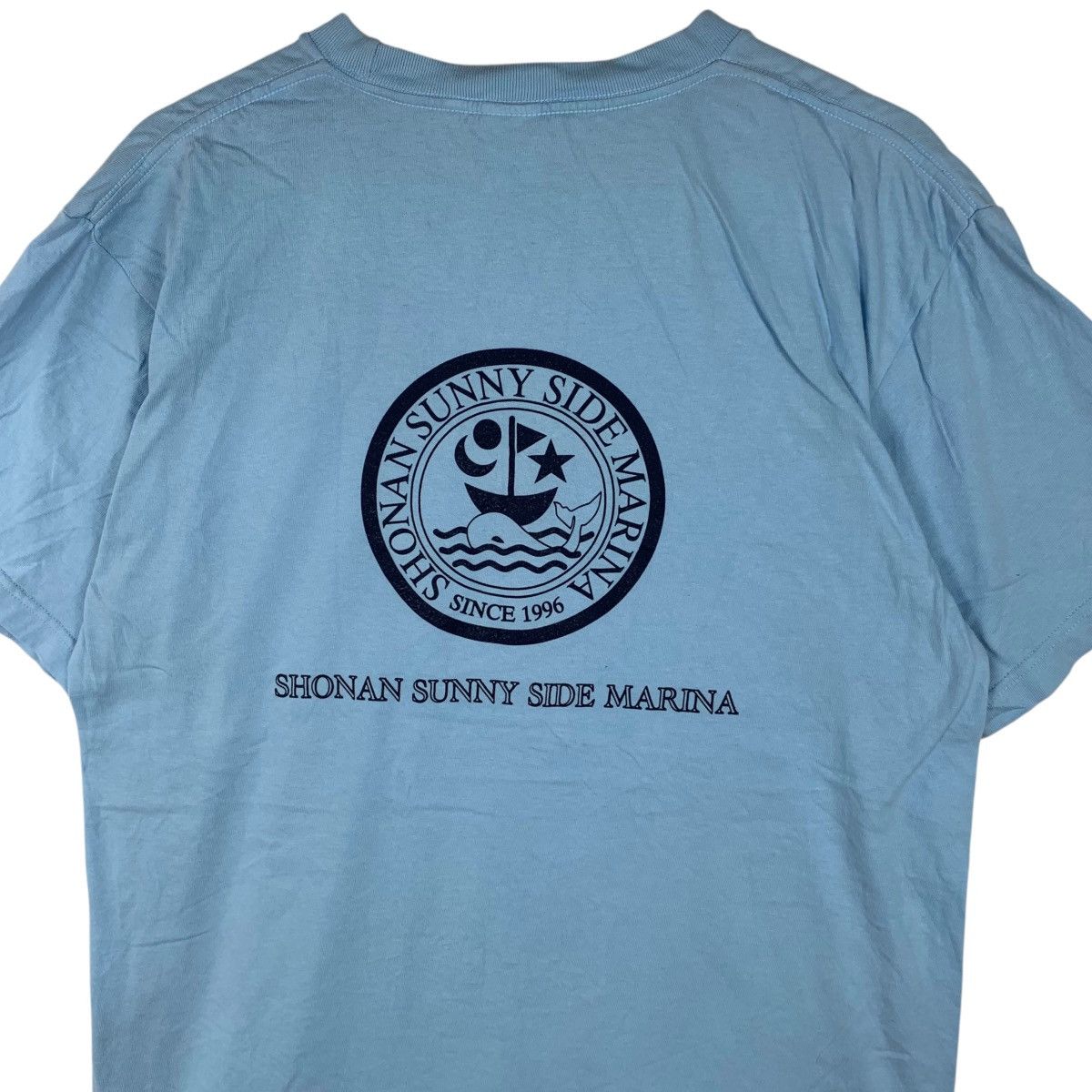 Vintage SHONAN SUNNY SIDE MARINA Japan National Park Tee Shirt Size US L / EU 52-54 / 3 - 6 Thumbnail