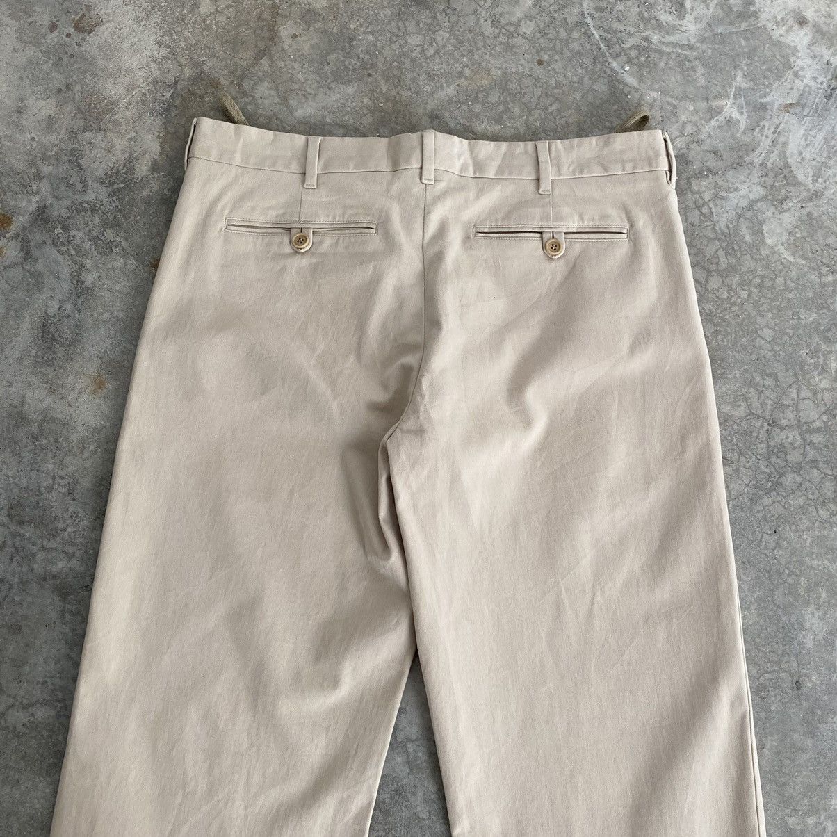 Helmut Lang Fall 2000’s Archive Helmut Lang Beige Tux Trouser Pants RTW Size US 34 / EU 50 - 15 Thumbnail