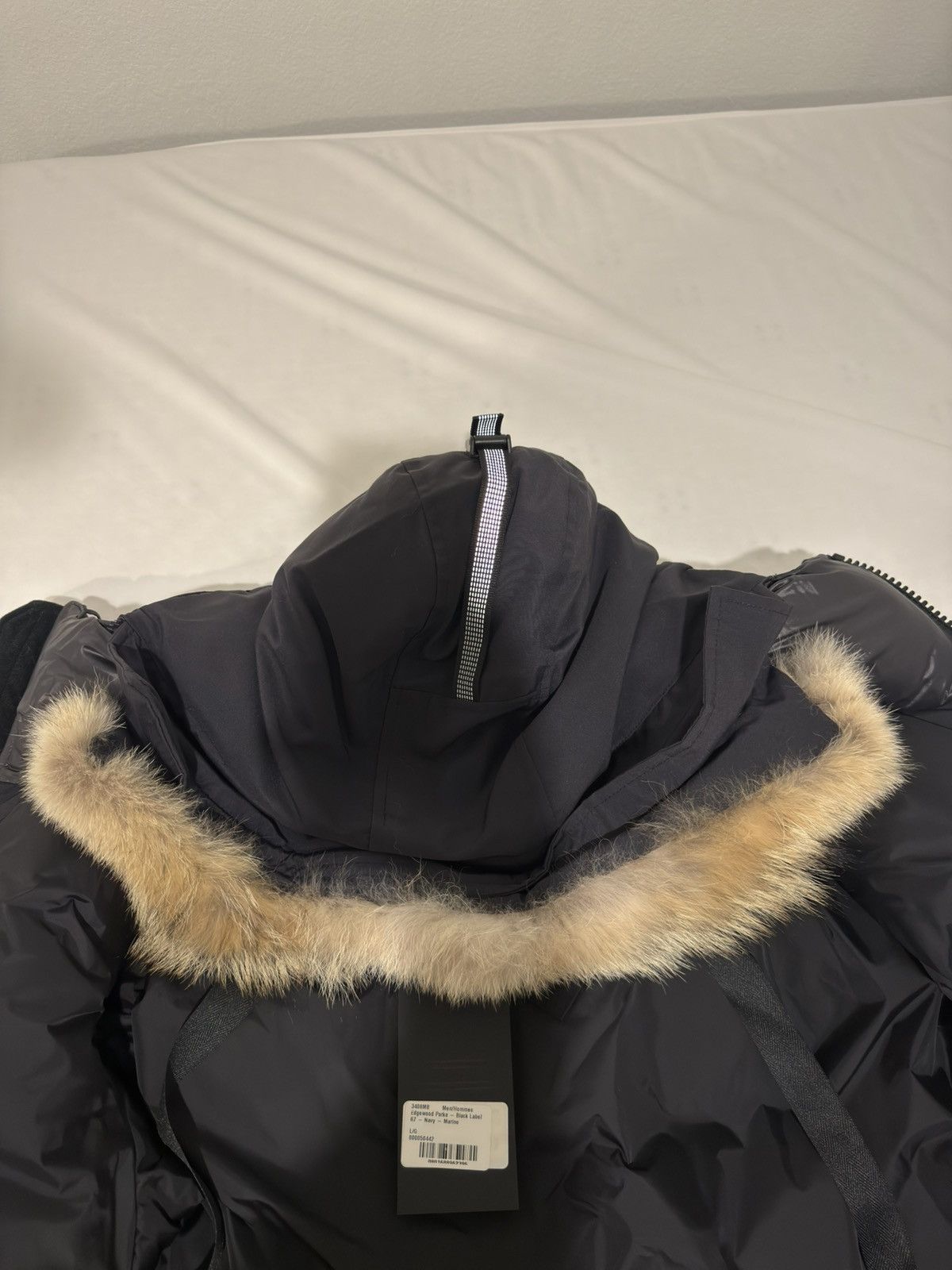 Canada Goose Canada Goose Navy Edgewood Fur Parka Size US L / EU 52-54 / 3 - 8 Thumbnail