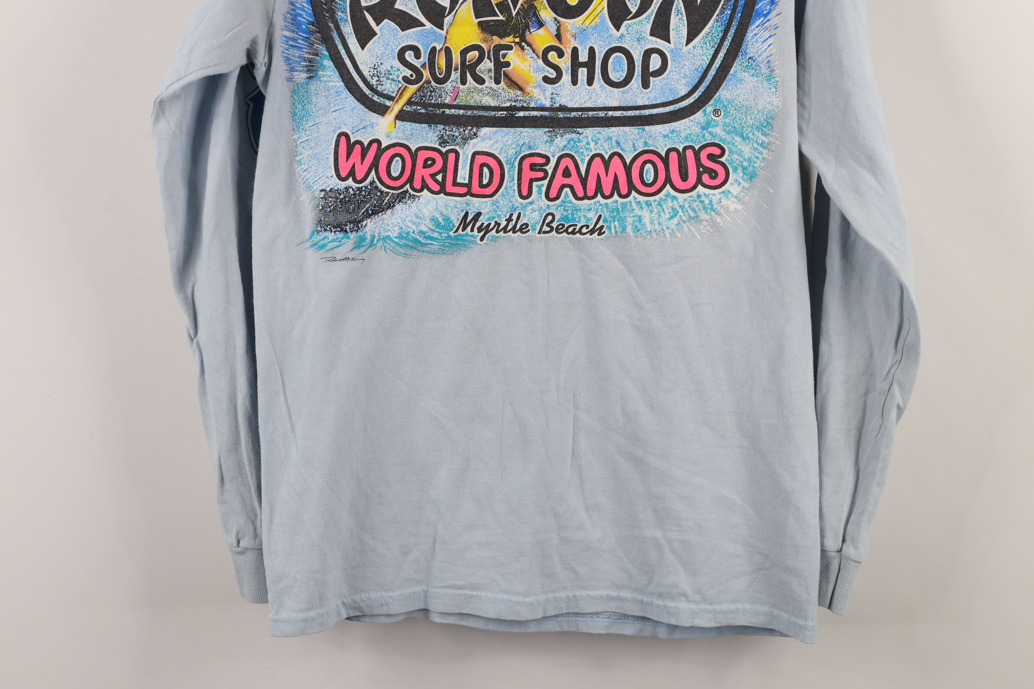 Vintage Vintage Ron Jon Surf Shop Spell Out Long Sleeve T-Shirt Size US S / EU 44-46 / 1 - 15 Thumbnail