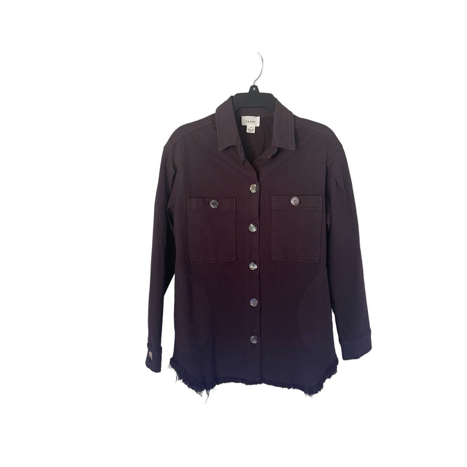 Other RG Kane Black Cotton Denim Shirt Jacket Oasis Cali Small Size S / US 4 / IT 40 - 3 Thumbnail