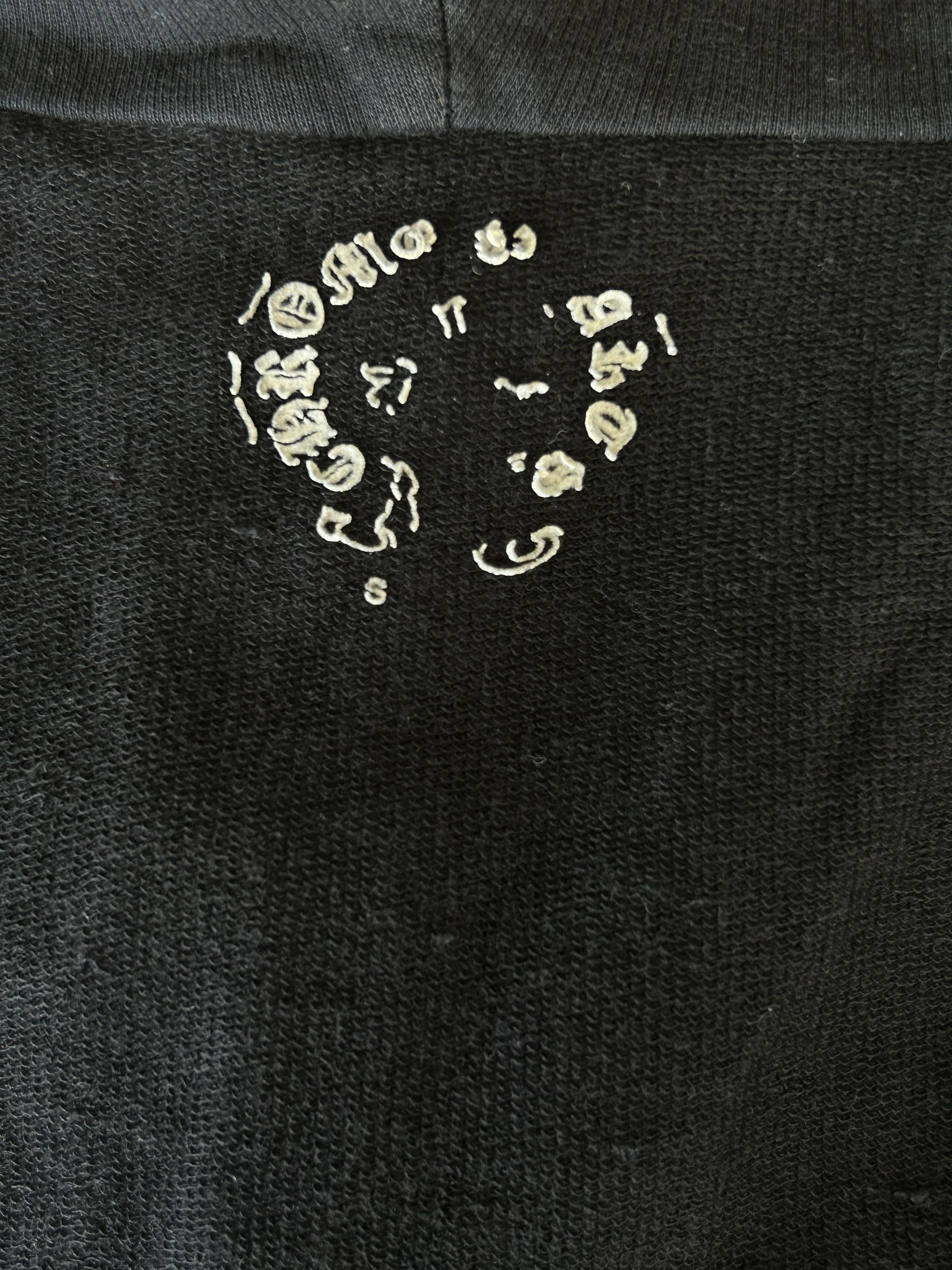 Chrome Hearts Chrome Hearts Black & White Cross Logo Hoodie Size US S / EU 44-46 / 1 - 3 Thumbnail