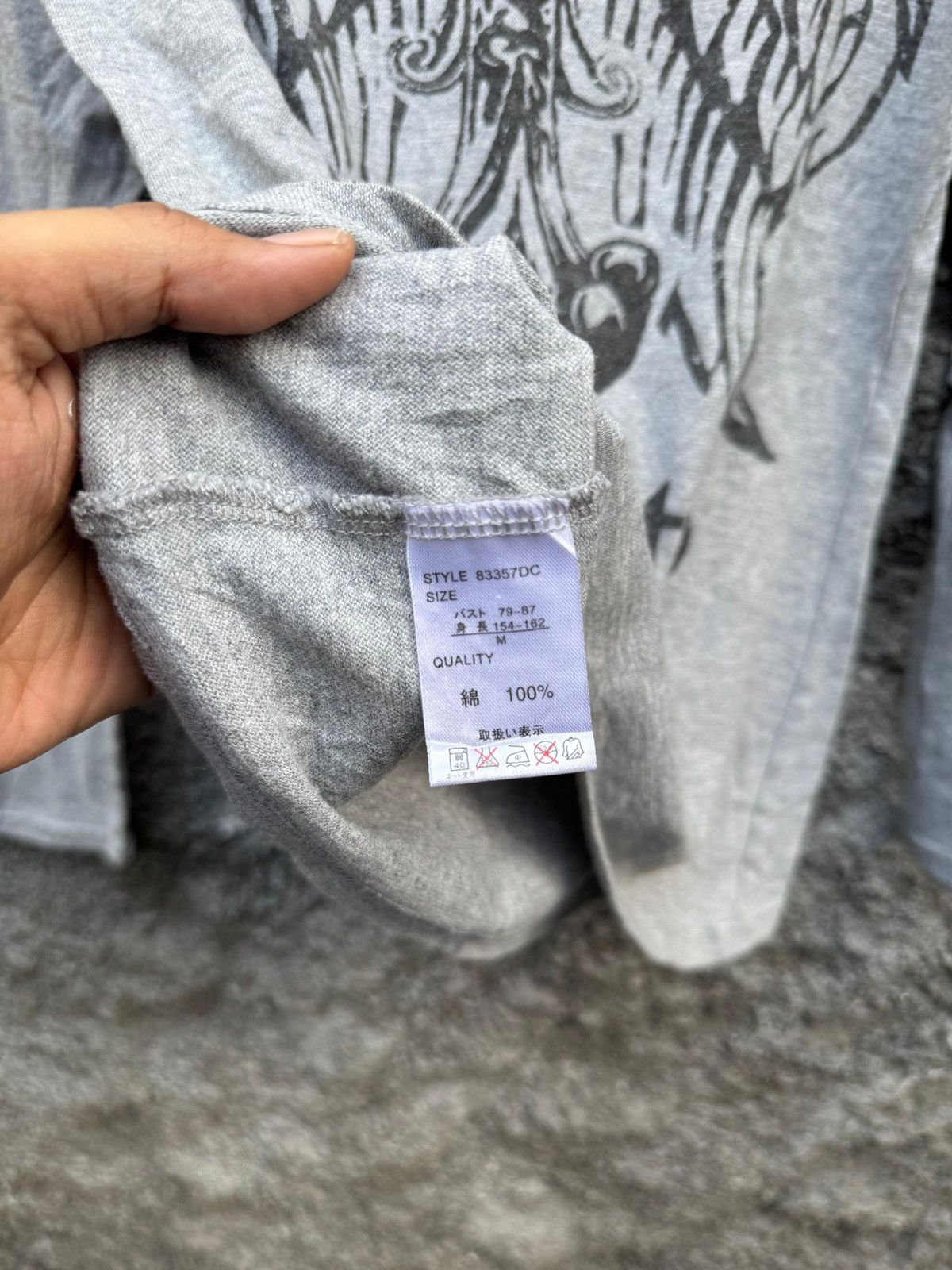 Hysteric Glamour × If Six Was Nine × Japanese Brand Y2k Salyge skull ifsixwasnine longsleeve Size S / US 4 / IT 40 - 5 Thumbnail