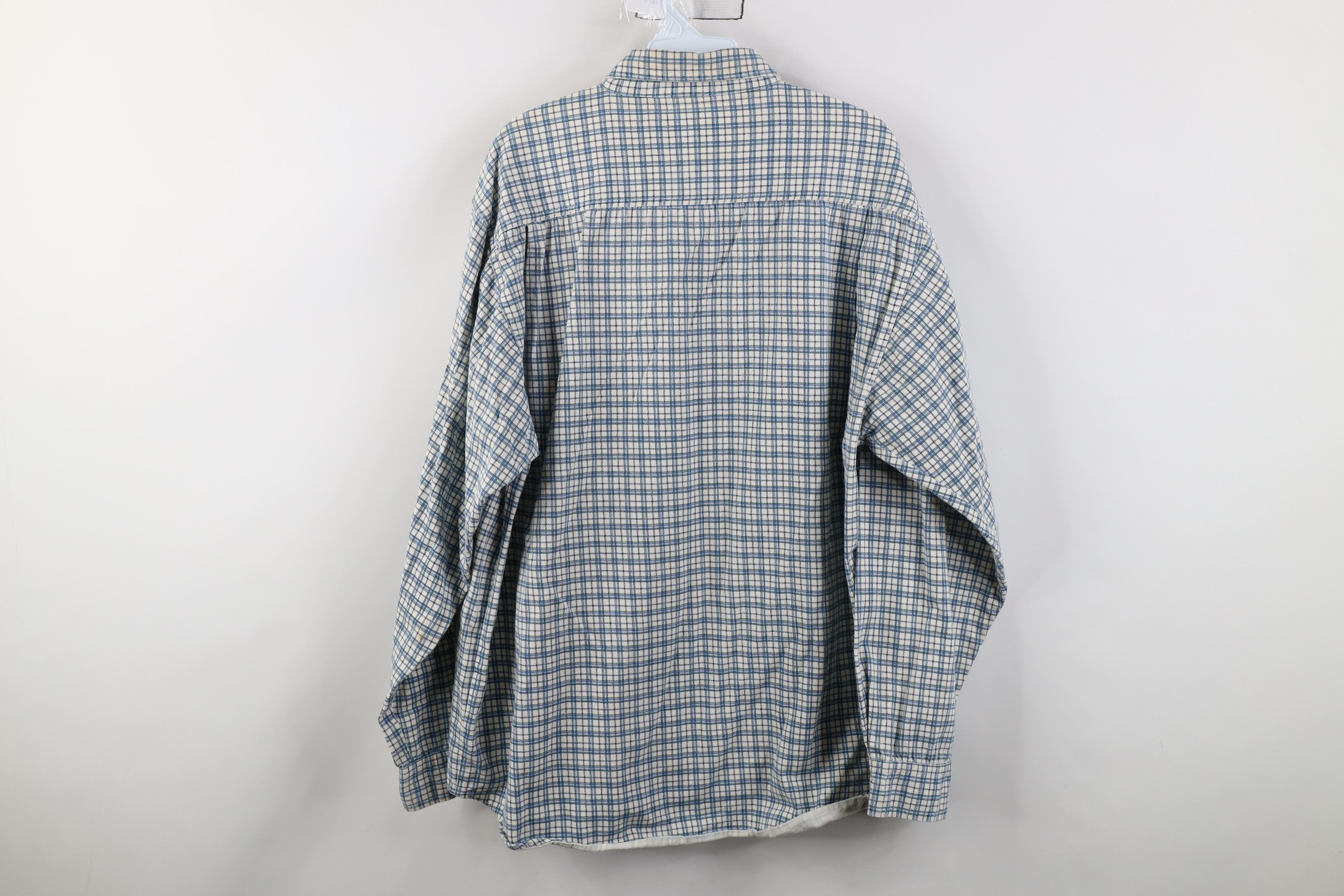 Vintage Vintage 90s Streetwear Heavyweight Twill Button Down Shirt Size US L / EU 52-54 / 3 - 12 Thumbnail