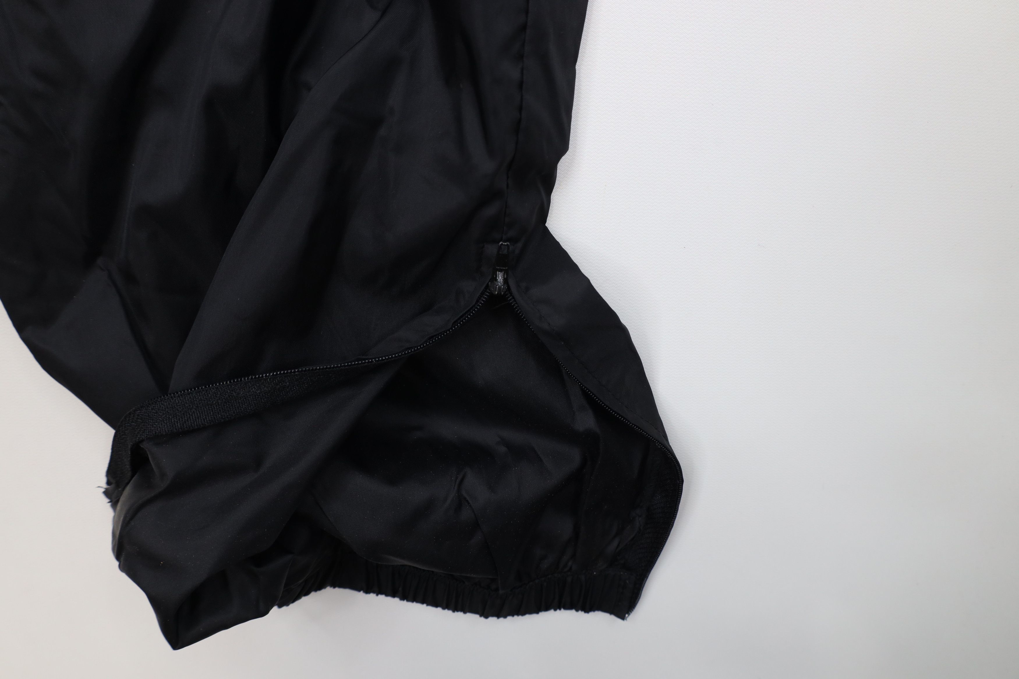 Vintage Vintage 90s Streetwear Cuffed Windbreaker Jogger Pants Black Size US 34 / EU 50 - 5 Thumbnail