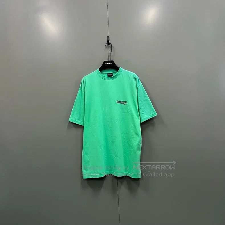 Balenciaga Balenciaga Tie-Dye Cola Short Sleeve - M Size US M / EU 48-50 / 2 - 1 Thumbnail