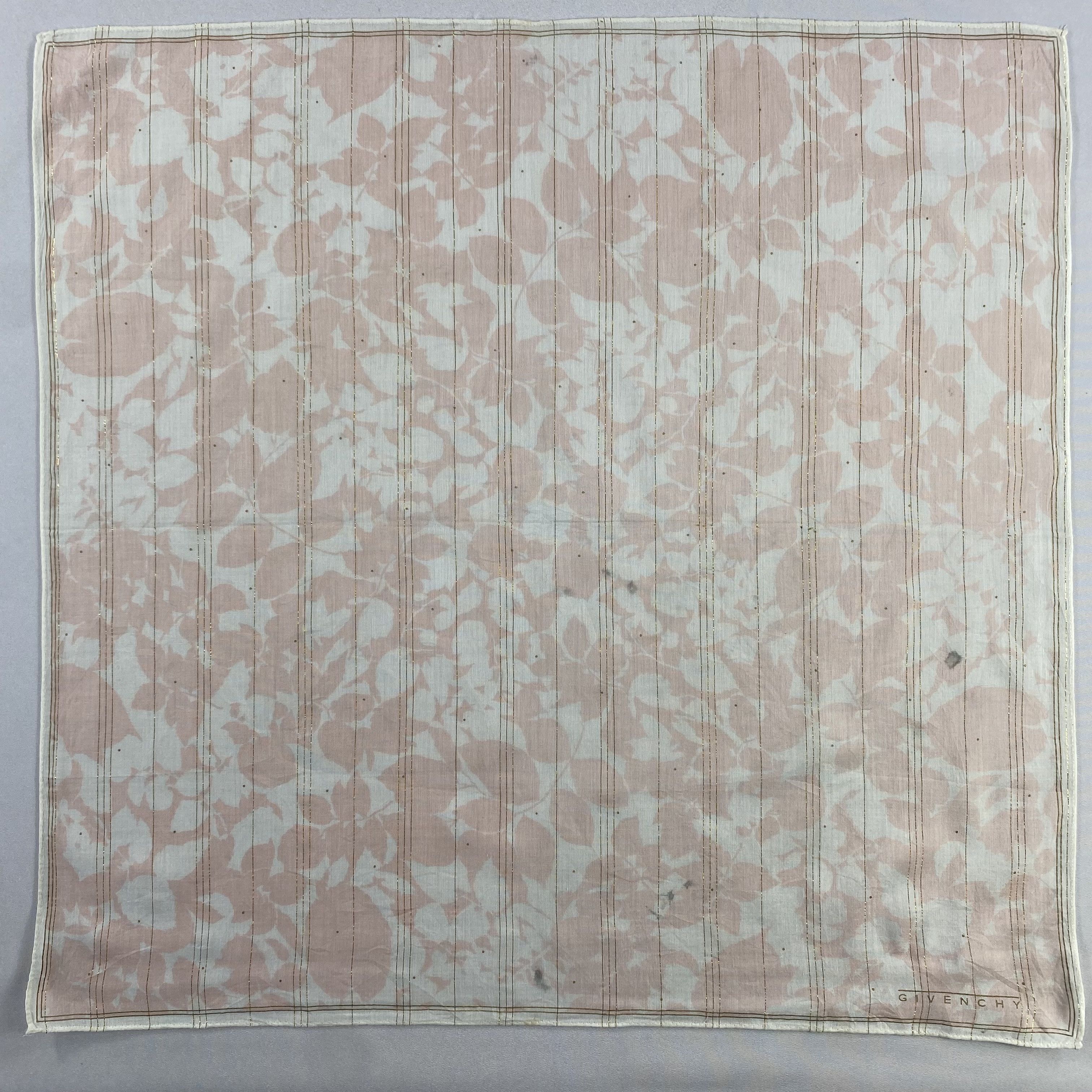 Vintage Givenchy Bandana/ Handkerchief / Neckerchief-P1235 Size ONE SIZE - 1 Thumbnail