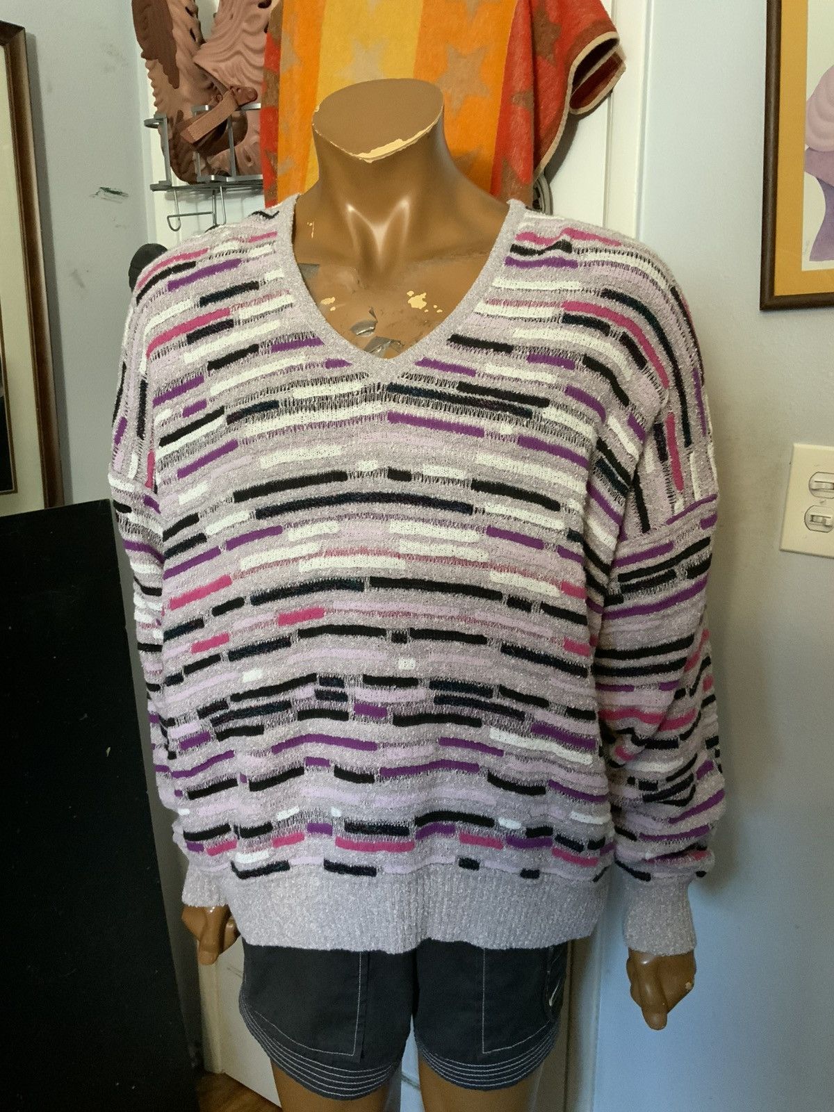 Vintage Vintage St. Croix Knits Palm Springs Biggie Smalls Sweater Size US XL / EU 56 / 4 - 7 Thumbnail