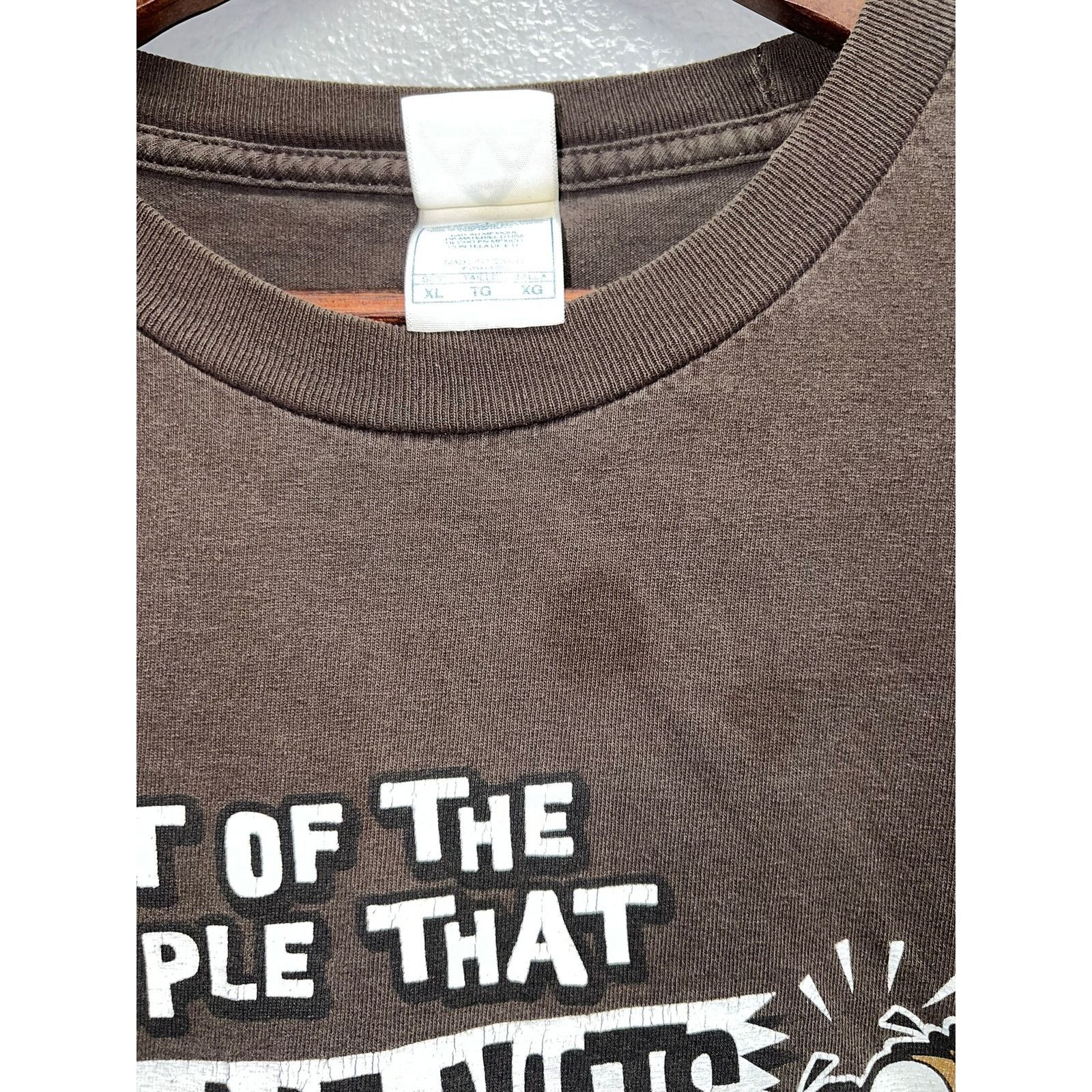 Alstyle Vintage Squirrel Shirt Most People That Drive Me Nuts VTG XL Size US XL / EU 56 / 4 - 5 Thumbnail