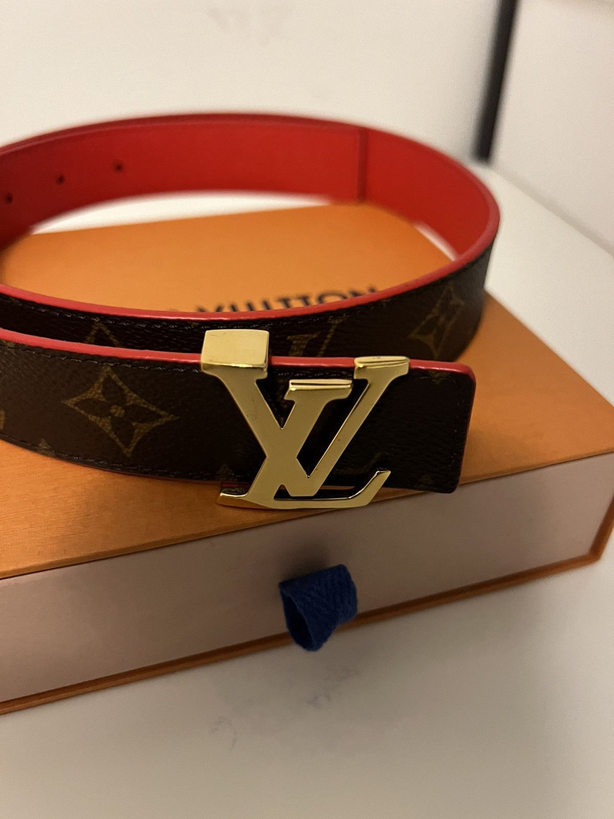 Louis Vuitton Louis Vuitton reversible monogram belt Size ONE SIZE - 2 Thumbnail
