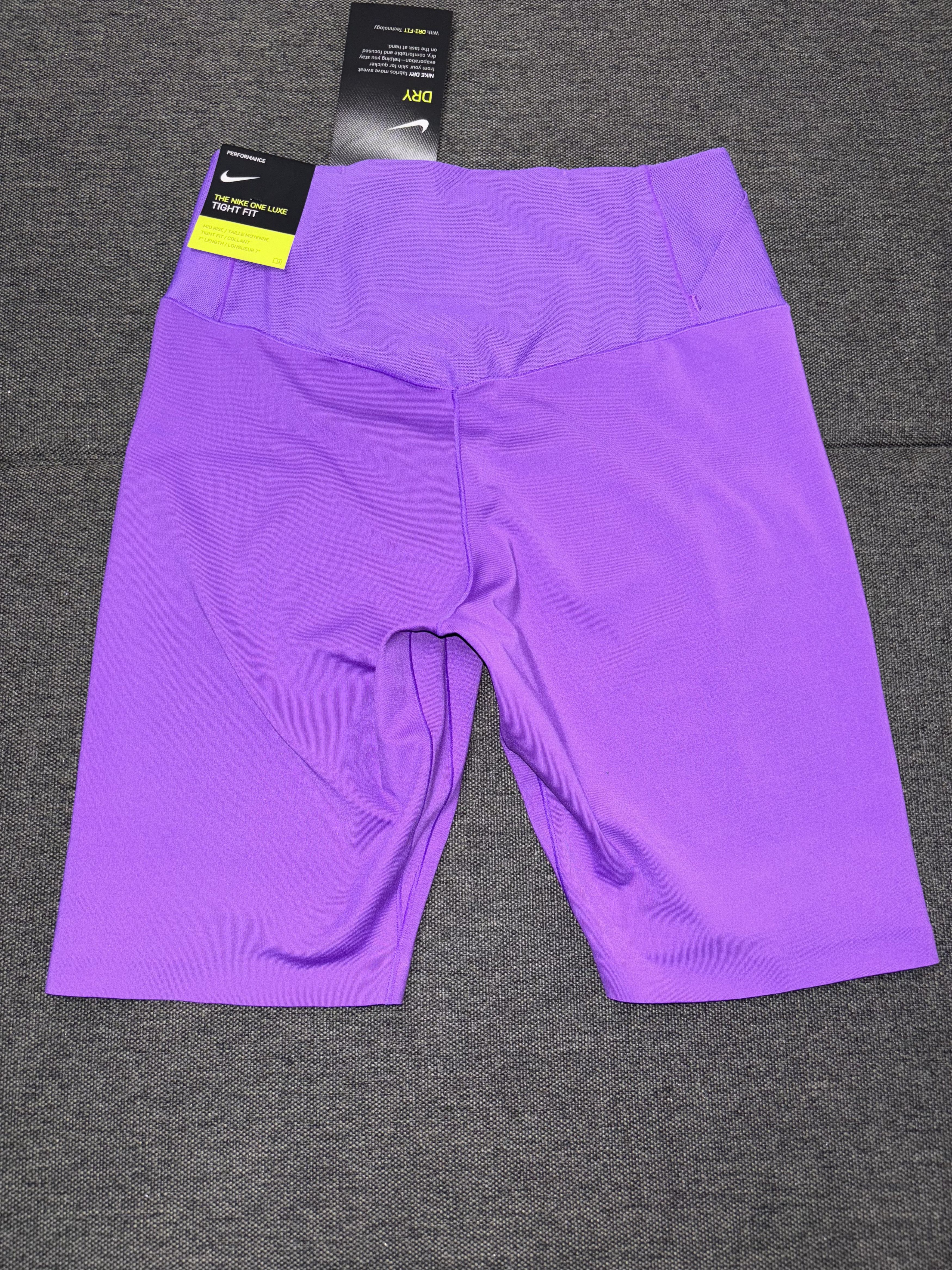 Nike Nike Indy Bra and Dri-Fit Shorts Set Purple Size XS Size 22" - 5 Thumbnail