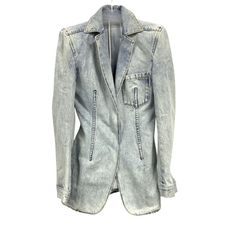 Alexander Wang Alexander Wang Acid Wash Denim Jacket Size 2 Size XS / US 0-2 / IT 36-38 - 1 Thumbnail