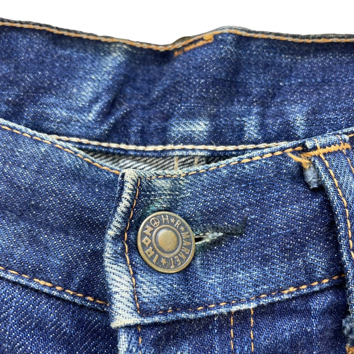 14th Addiction 🔥Japanese Brand Holywood Ranch Market Japan Denim Size US 30 / EU 46 - 11 Thumbnail
