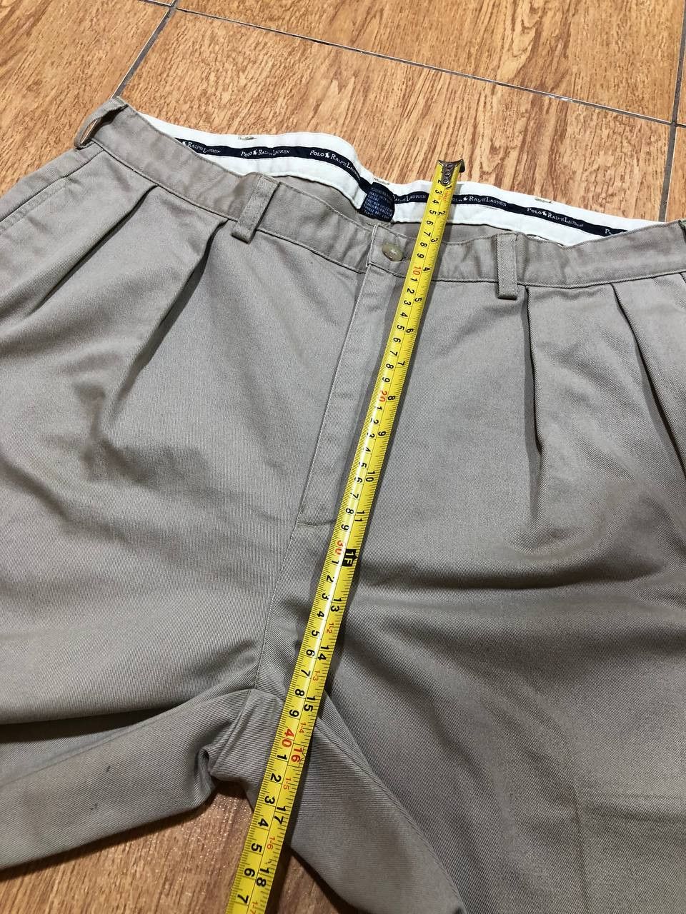 Polo Ralph Lauren Polo Ralph Lauren Pants Andrew Chino Pant Beige khaki cotton Size US 38 / EU 54 - 14 Thumbnail