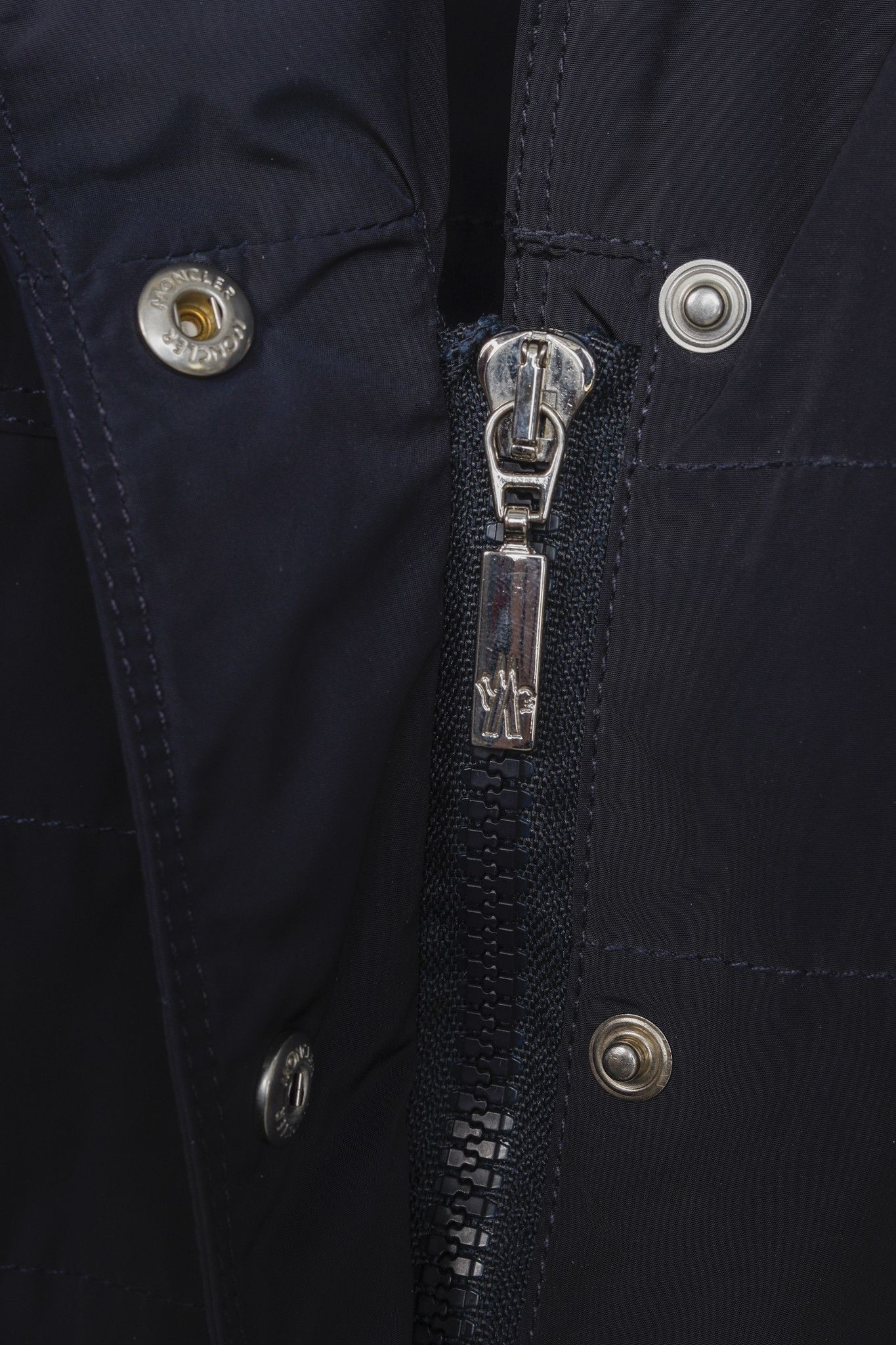 Moncler Moncler Nylon Navy Blue Jacket Blazer Size XS / US 0-2 / IT 36-38 - 11 Thumbnail