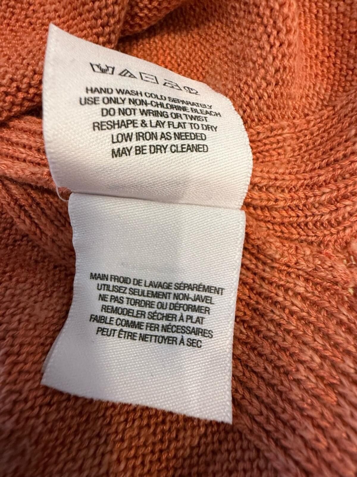 Other Anthropologie linen blend sleeveless knit sweater rust SZ XS Size XS / US 0-2 / IT 36-38 - 7 Thumbnail