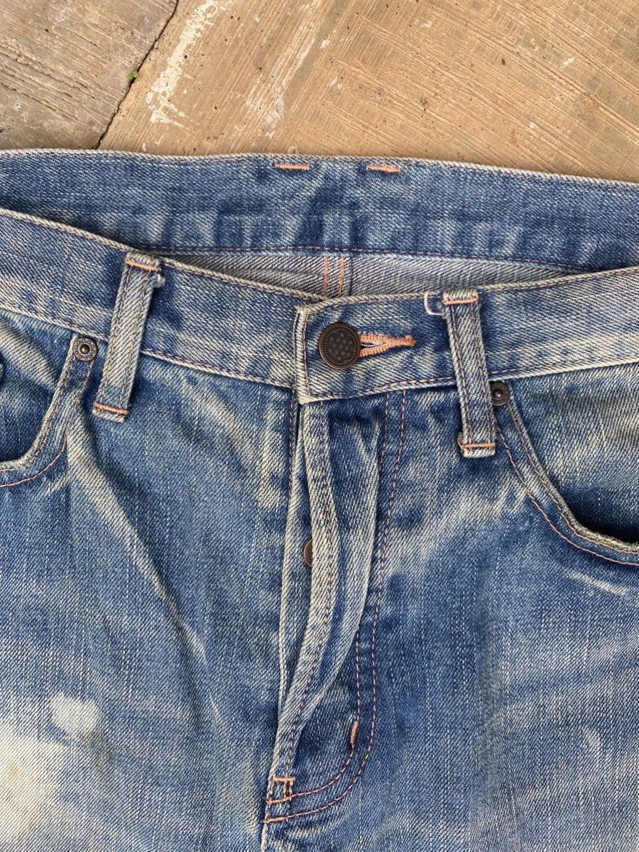 Japanese Brand × Takeo Kikuchi Distressed Takeo kikuchi Paint Splatter Denim Size US 33 - 5 Thumbnail