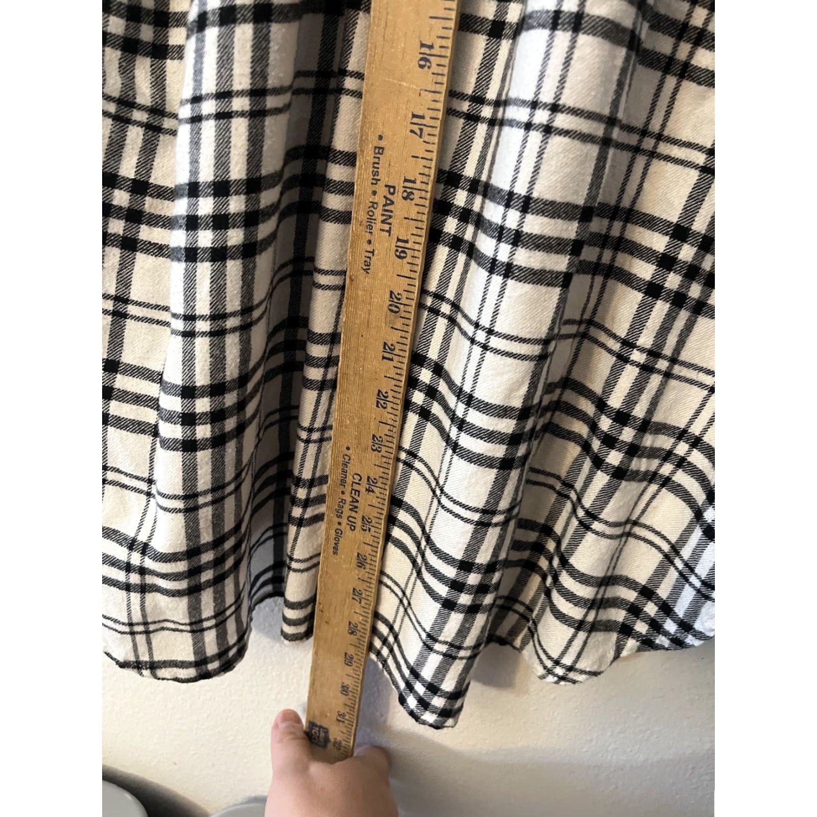 American Eagle Outfitters American Eagle Outfitters Shirt Womens XL Button-Up Plaid Multicolor Chambray 100% Cotton Casual Fall Seasons Womens Size XL / US 12-14 / IT 48-50 - 5 Thumbnail