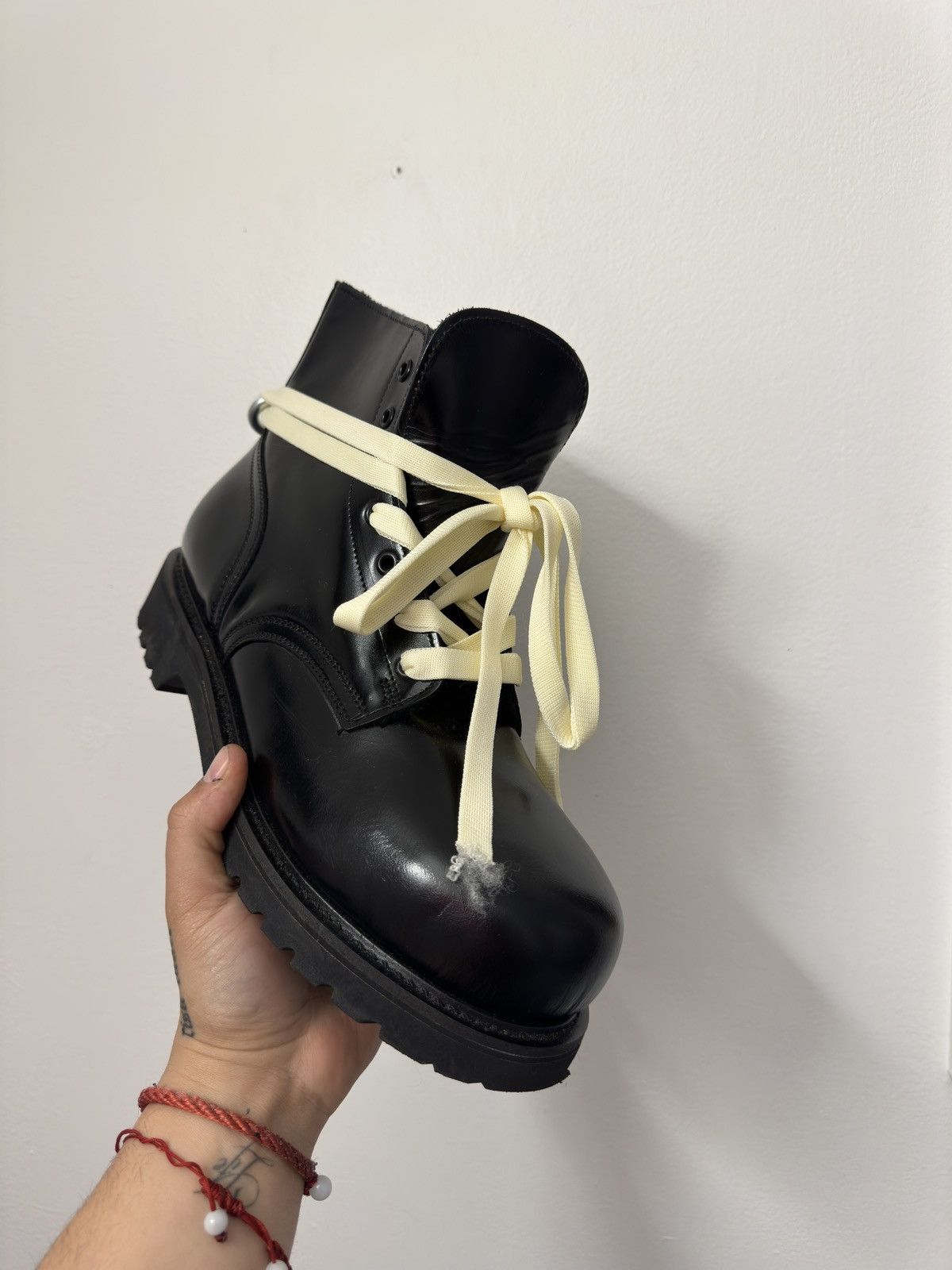 Other 1980’s Vintage Military Leather Ankle Combat Boots Size US 10.5 / EU 43-44 - 4 Thumbnail