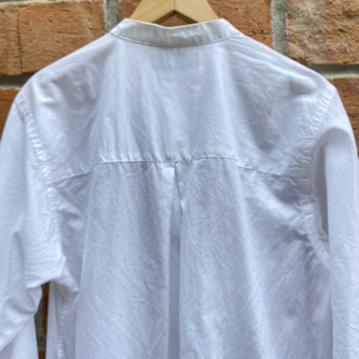 Zucca Zucca White Fitted Button-Up Shirt Size XS / US 0-2 / IT 36-38 - 14 Thumbnail