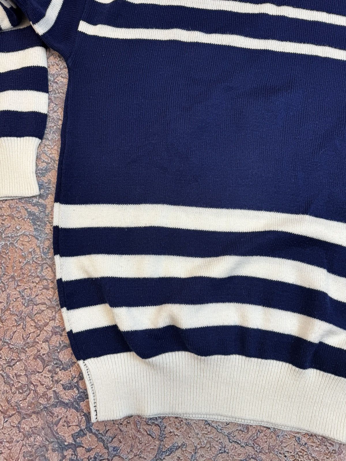 Lacoste Lacoste embroired tennis sweater made France vintage Size US XL / EU 56 / 4 - 8 Thumbnail