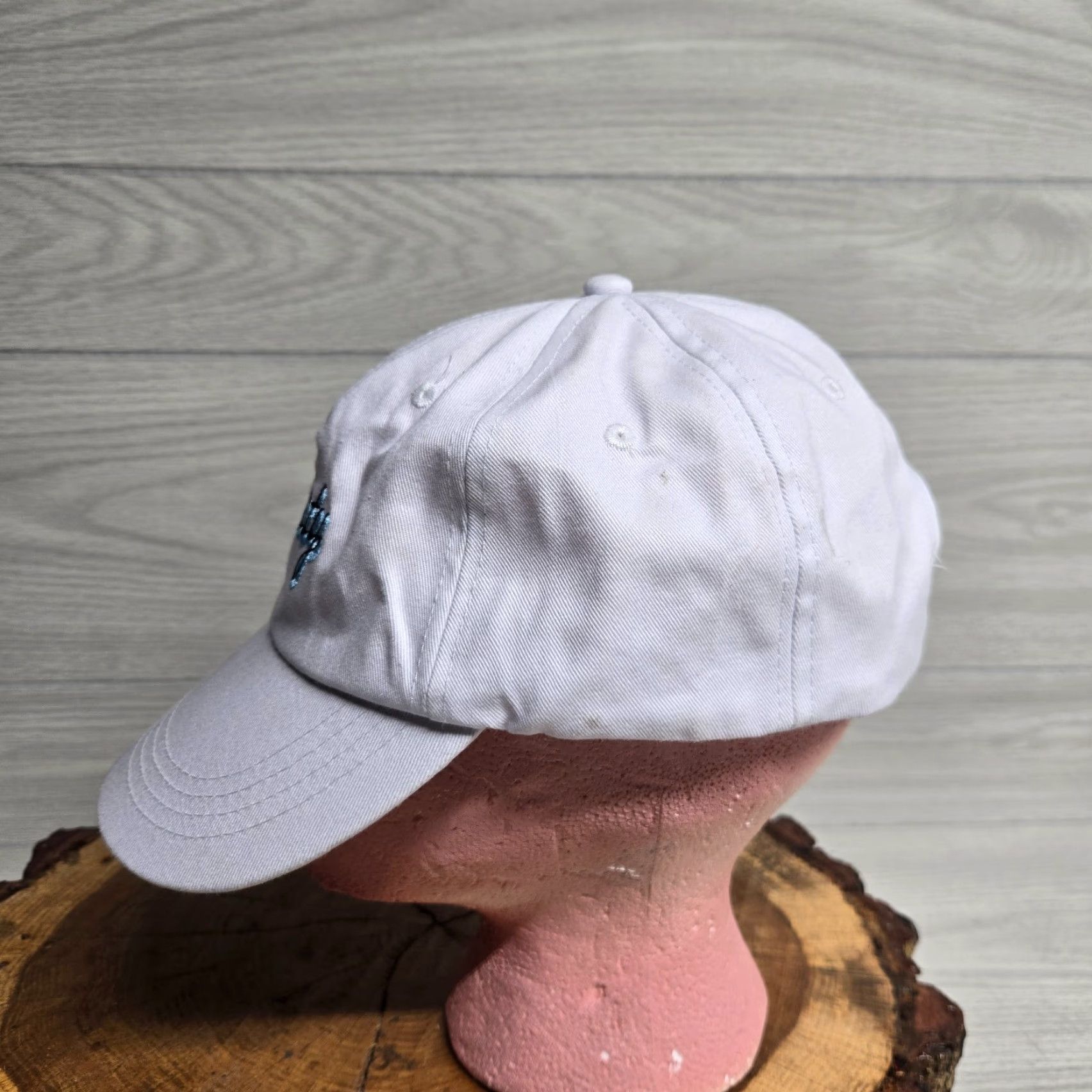 Vintage VINTAGE Liberty University Hat Baseball Cap Unisex Adults One Size White University College Football Style Adjustable Mens Womens Boys Girls Size ONE SIZE - 4 Thumbnail