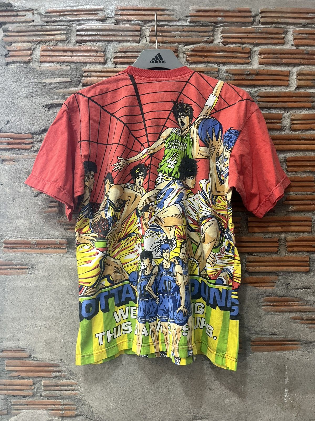 Anime Vintage SLAM DUNK (AOP) manga 90’s Tshirt Size US L / EU 52-54 / 3 - 3 Thumbnail