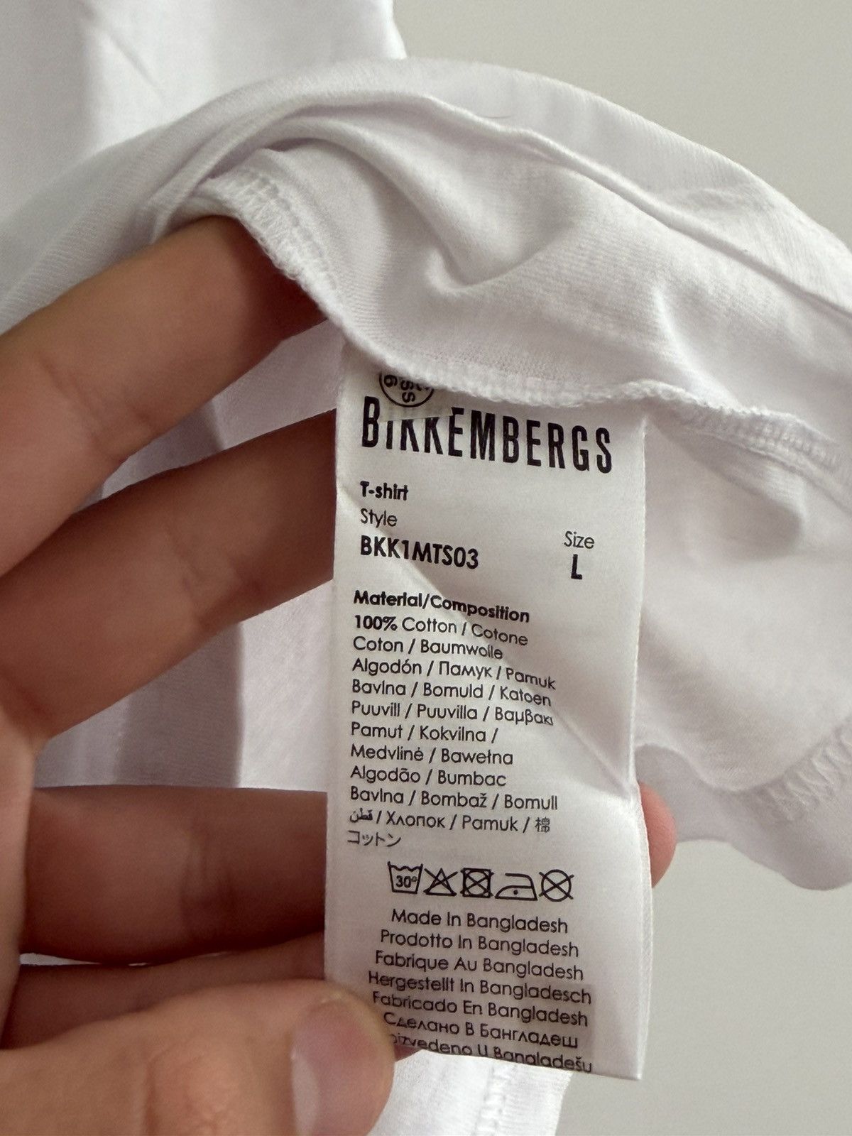 Dirk Bikkembergs Bikkembergs Swimwear T-Shirt Size US L / EU 52-54 / 3 - 7 Thumbnail