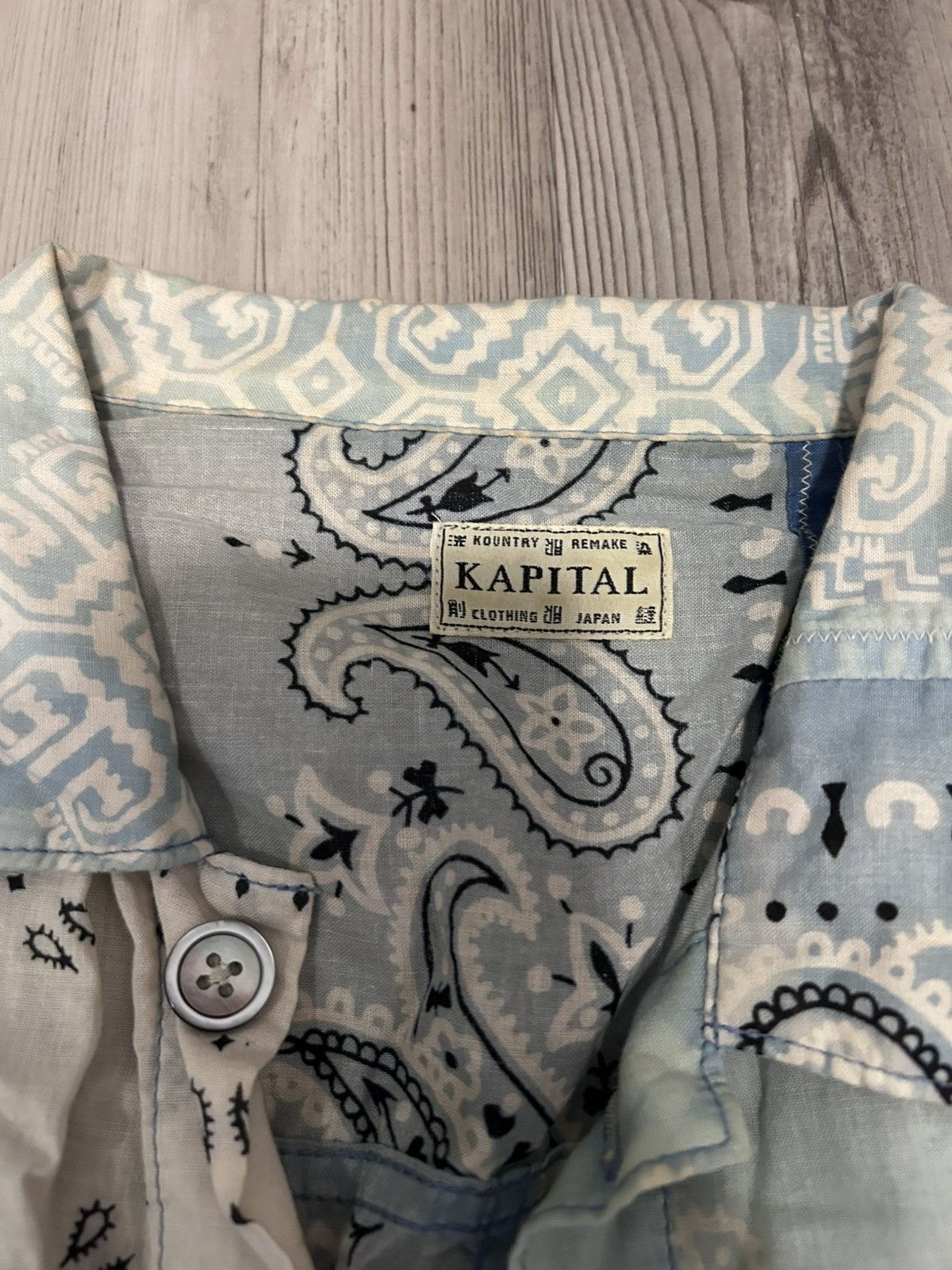 Kapital Kapital Patchwork Bandana Shirt Size US XL / EU 56 / 4 - 2 Thumbnail