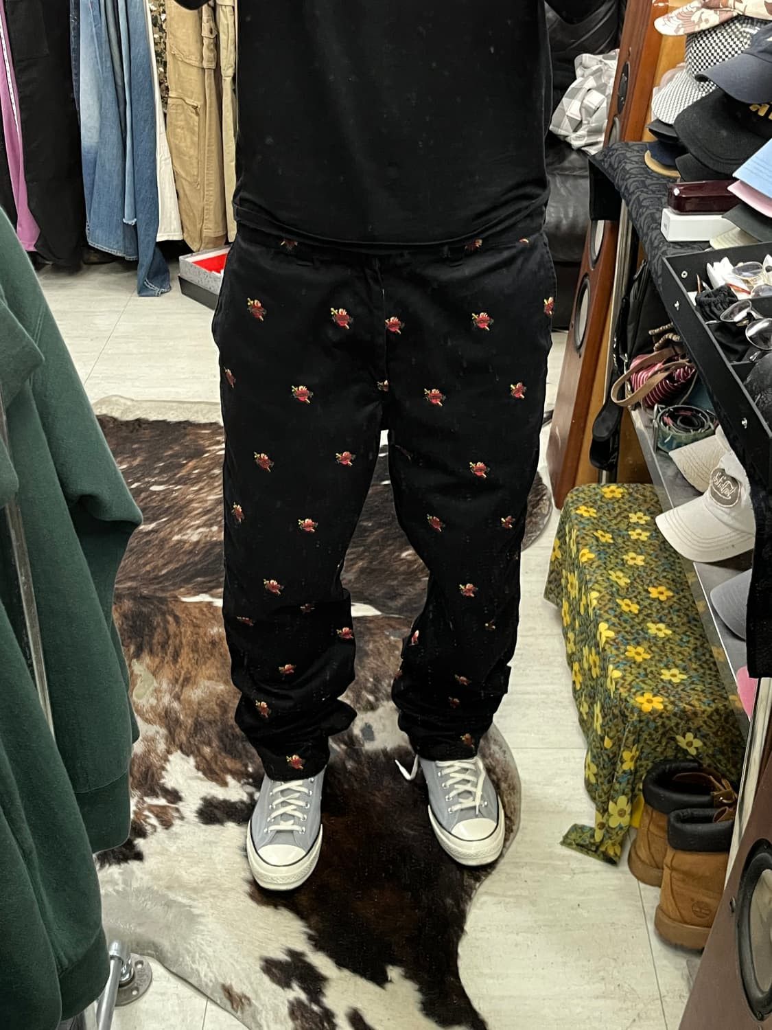 Supreme Supreme FW17 Sacred Heart Work Pants Black Size US 36 / EU 52 - 2 Thumbnail