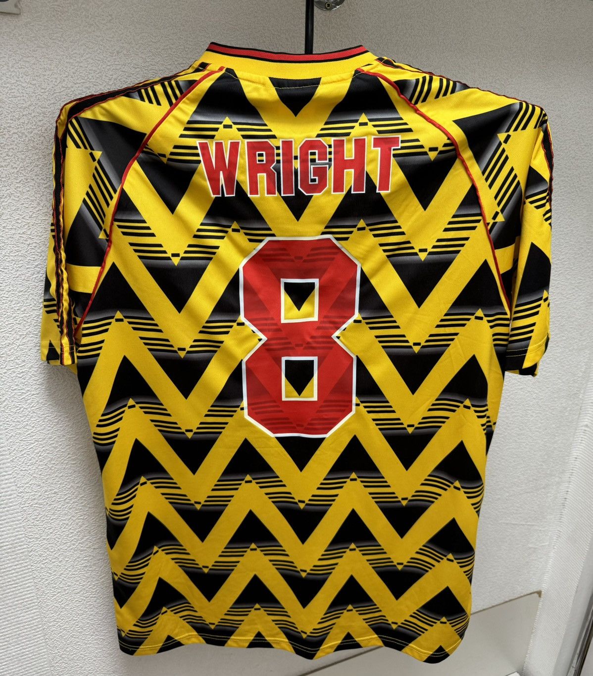 Vintage Wright 8 Arsenal Jvc adidas soccer jersey Xl vintage rare Size US XL / EU 56 / 4 - 1 Thumbnail