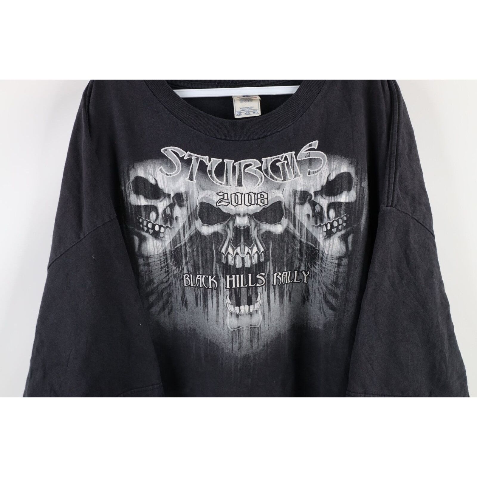 Vintage Vintage Sturgis Black Hills Rally Skull T-Shirt 4XL Size US XXL / EU 58 / 5 - 4 Thumbnail