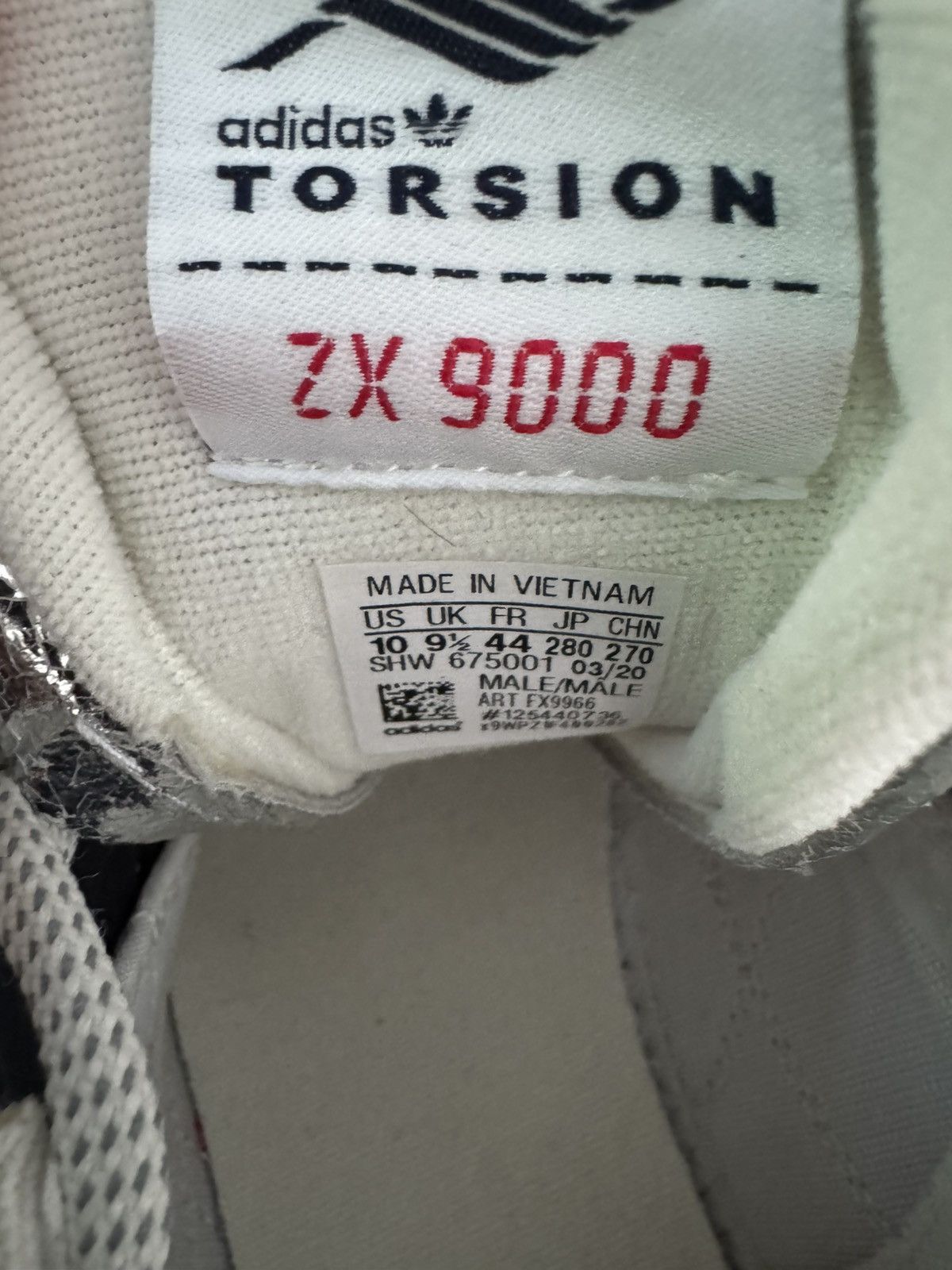 Adidas × CNCPTS Adidas x CNCPTS zx9000 size 10 Size US 10 / EU 43 - 7 Thumbnail