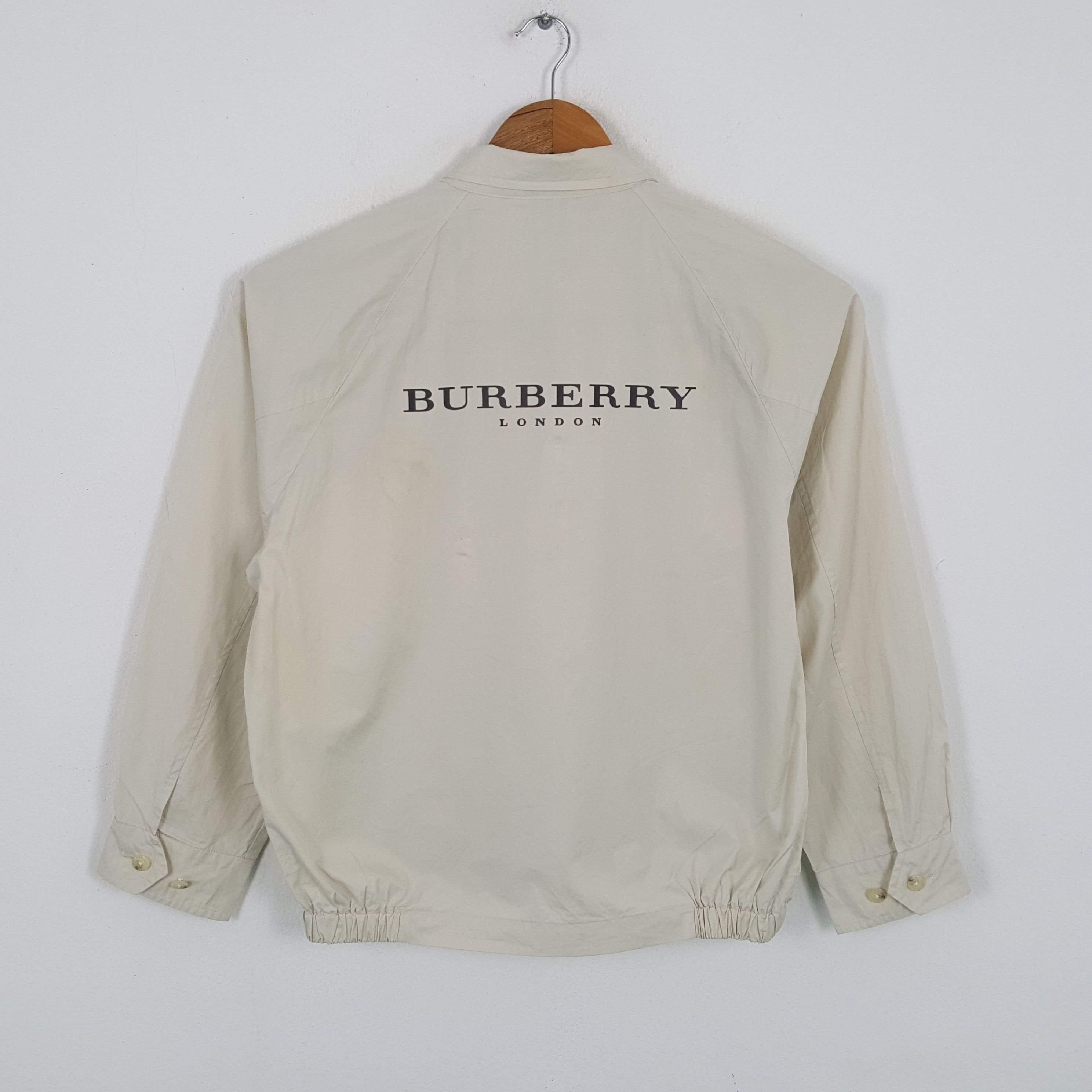 Burberry × Vintage Vintage BURBERRY LONDON Fashion Brand Jacket Size US L / EU 52-54 / 3 - 1 Thumbnail