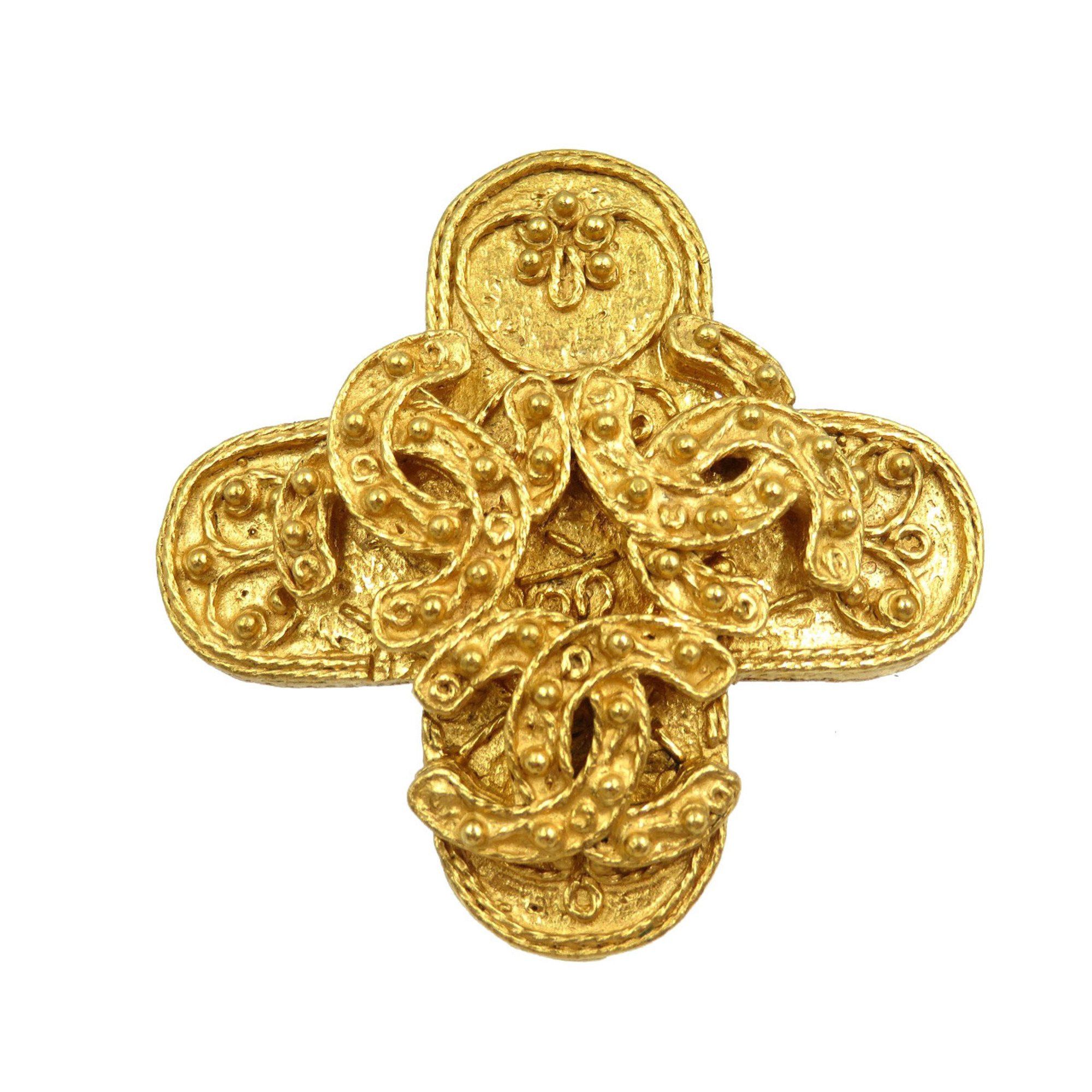 Chanel Chanel Coco Mark brooch Size ONE SIZE - 1 Thumbnail
