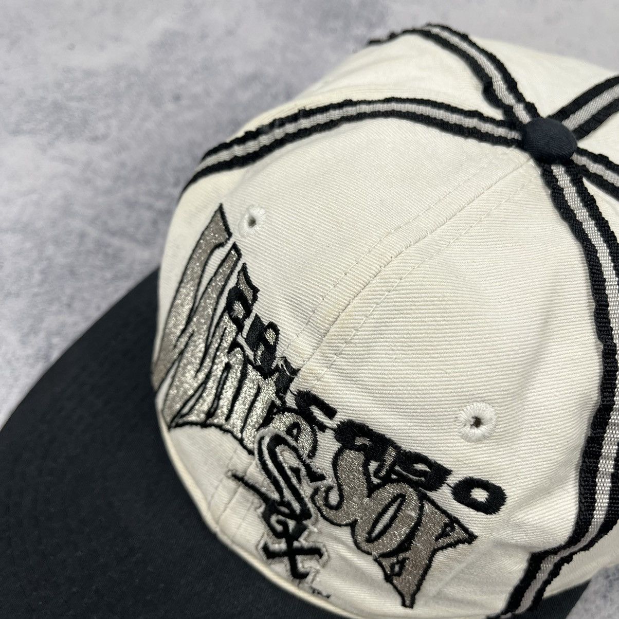 MLB Vintage Chicago White Sox MLB the game cap 90’s Size ONE SIZE - 24 Thumbnail