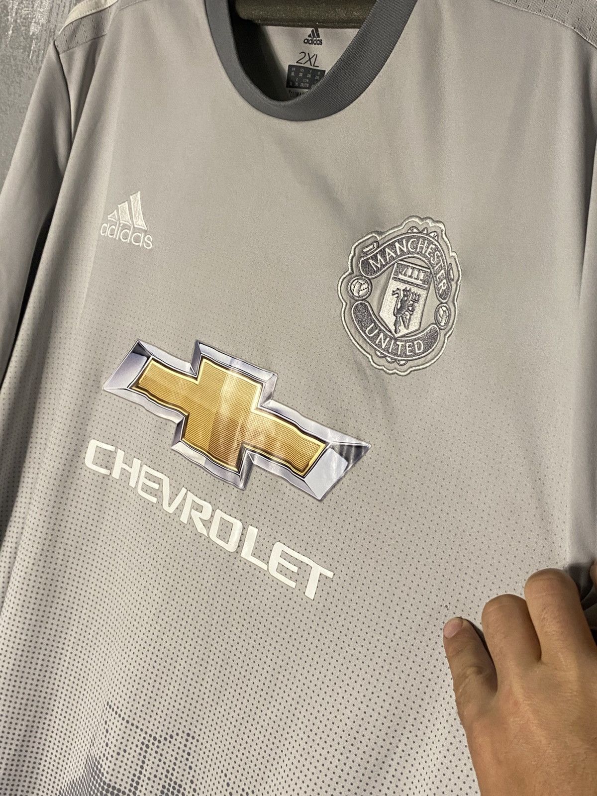 Adidas × Other UK 2017/18 Manchester United Adidas Football Soccer Jersey XXL Size US XXL / EU 58 / 5 - 7 Thumbnail