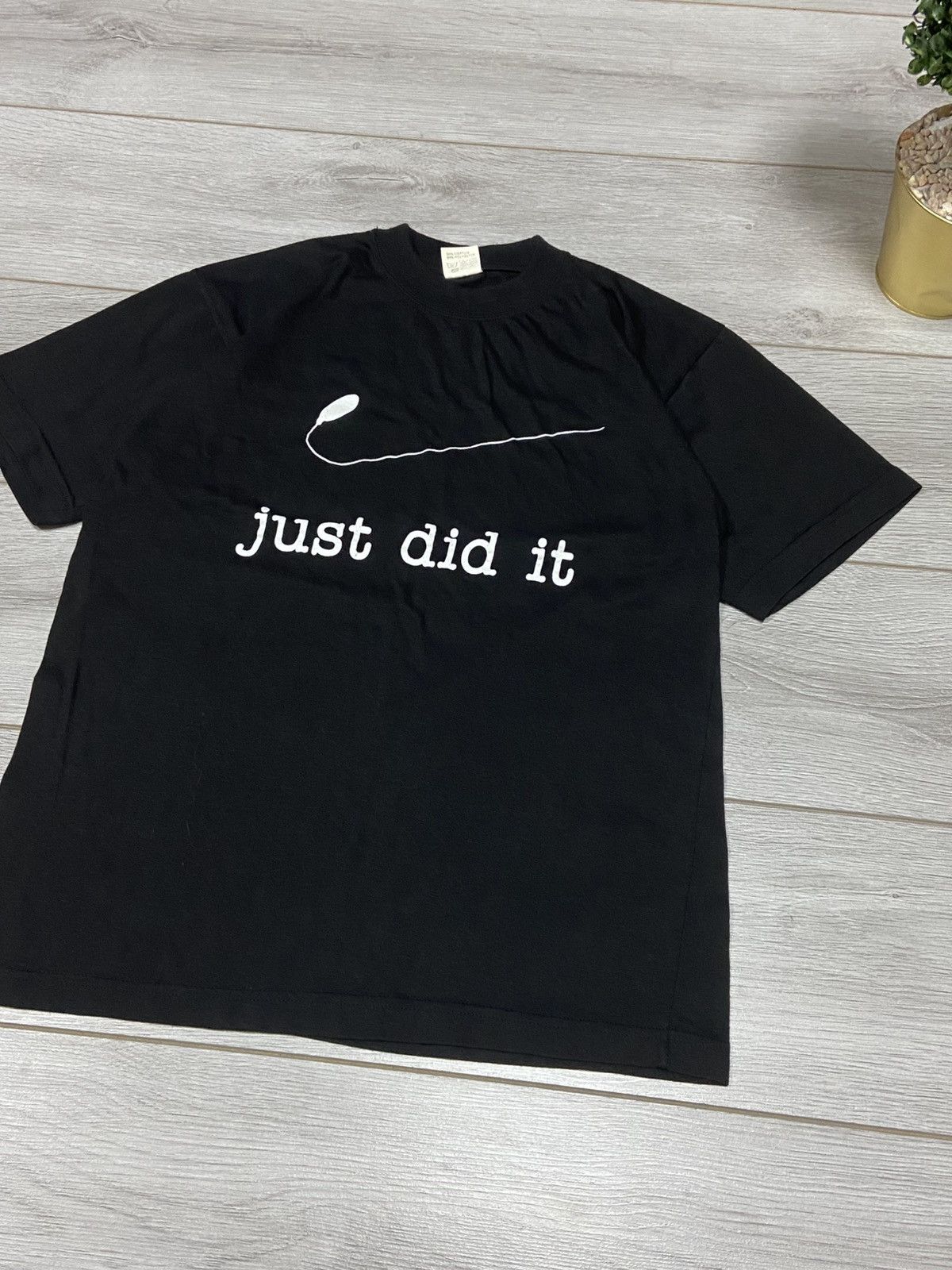Other VINTAGE JUST DID IT NIKE PARODY SPERM CELL SEX TEE SHIRT Size US M / EU 48-50 / 2 - 2 Thumbnail