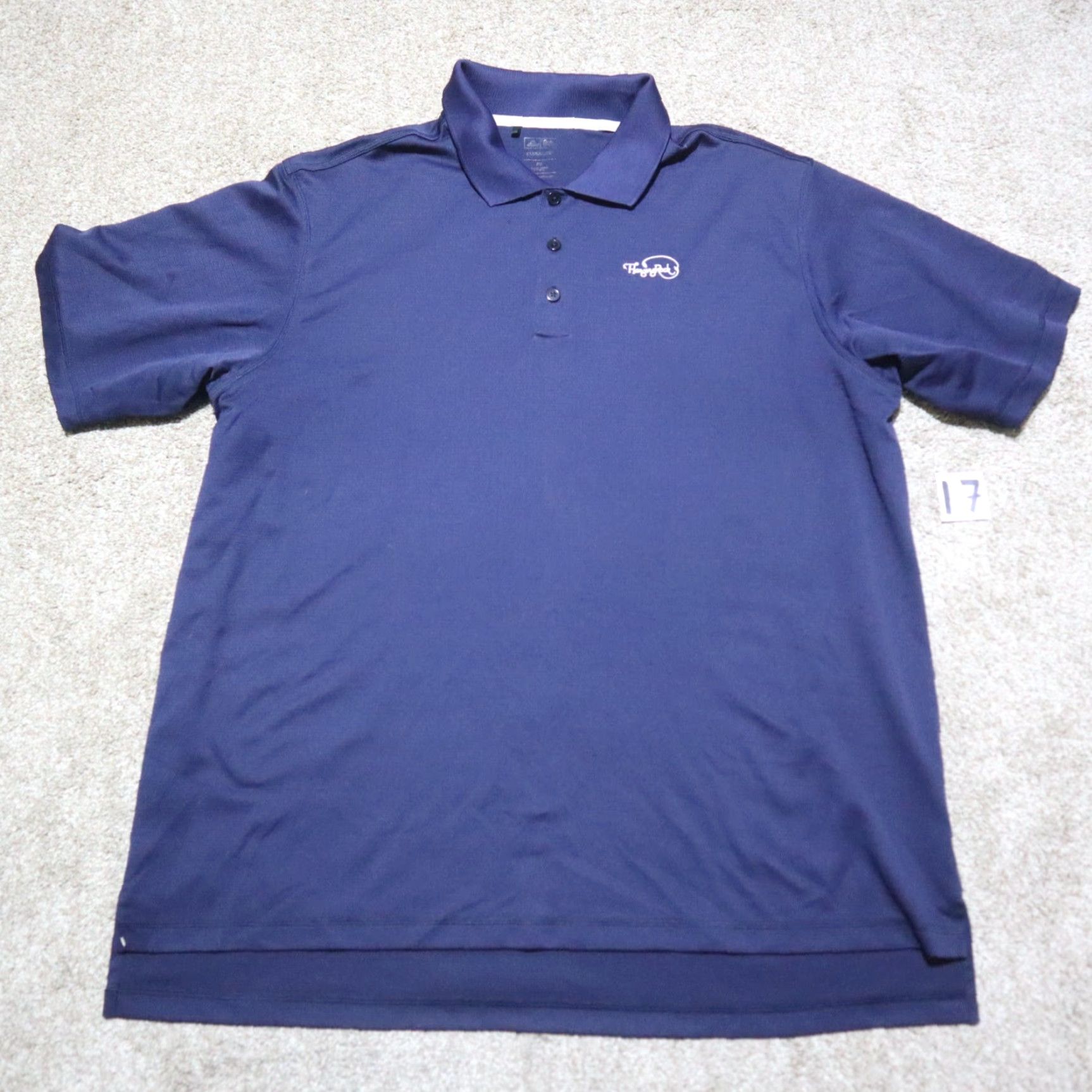 Adidas VINTAGE adidas Polo Shirt Short Sleeve Men XL Blue Cotton Logo 90s Concert Band T Shirt Mens Size US XL / EU 56 / 4 - 4 Thumbnail