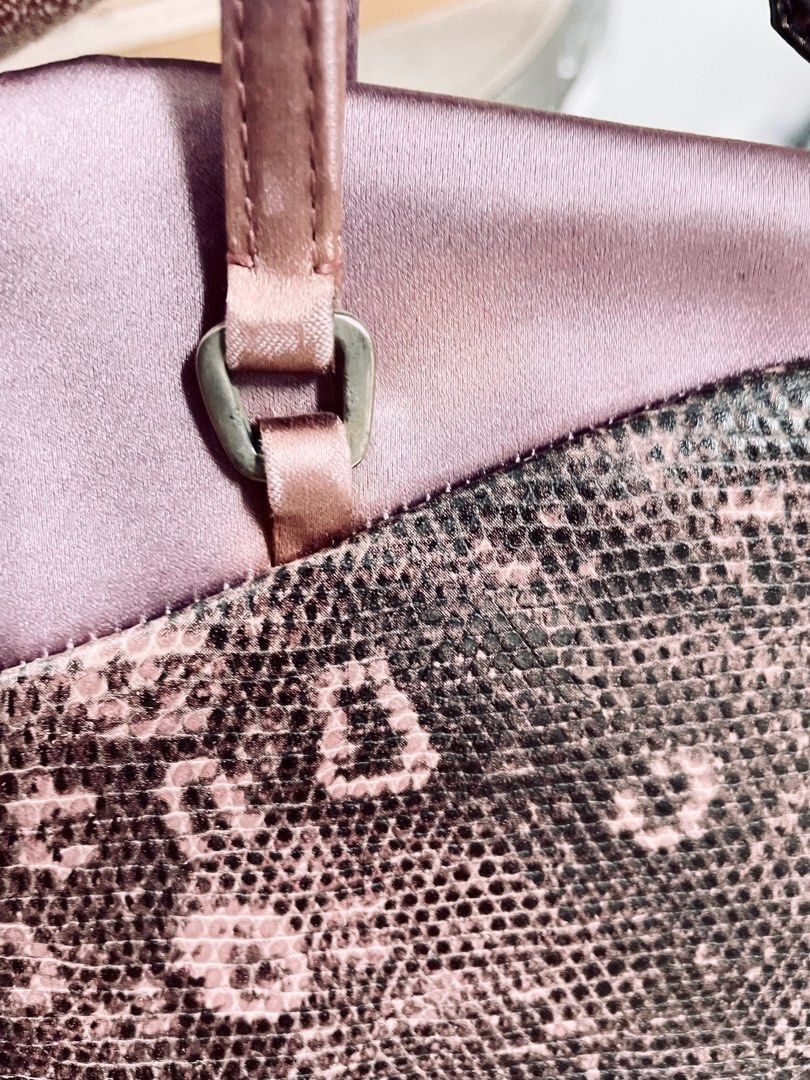 Prada PRADA Sera Lizard Skin Bowling Bag Size ONE SIZE - 6 Thumbnail