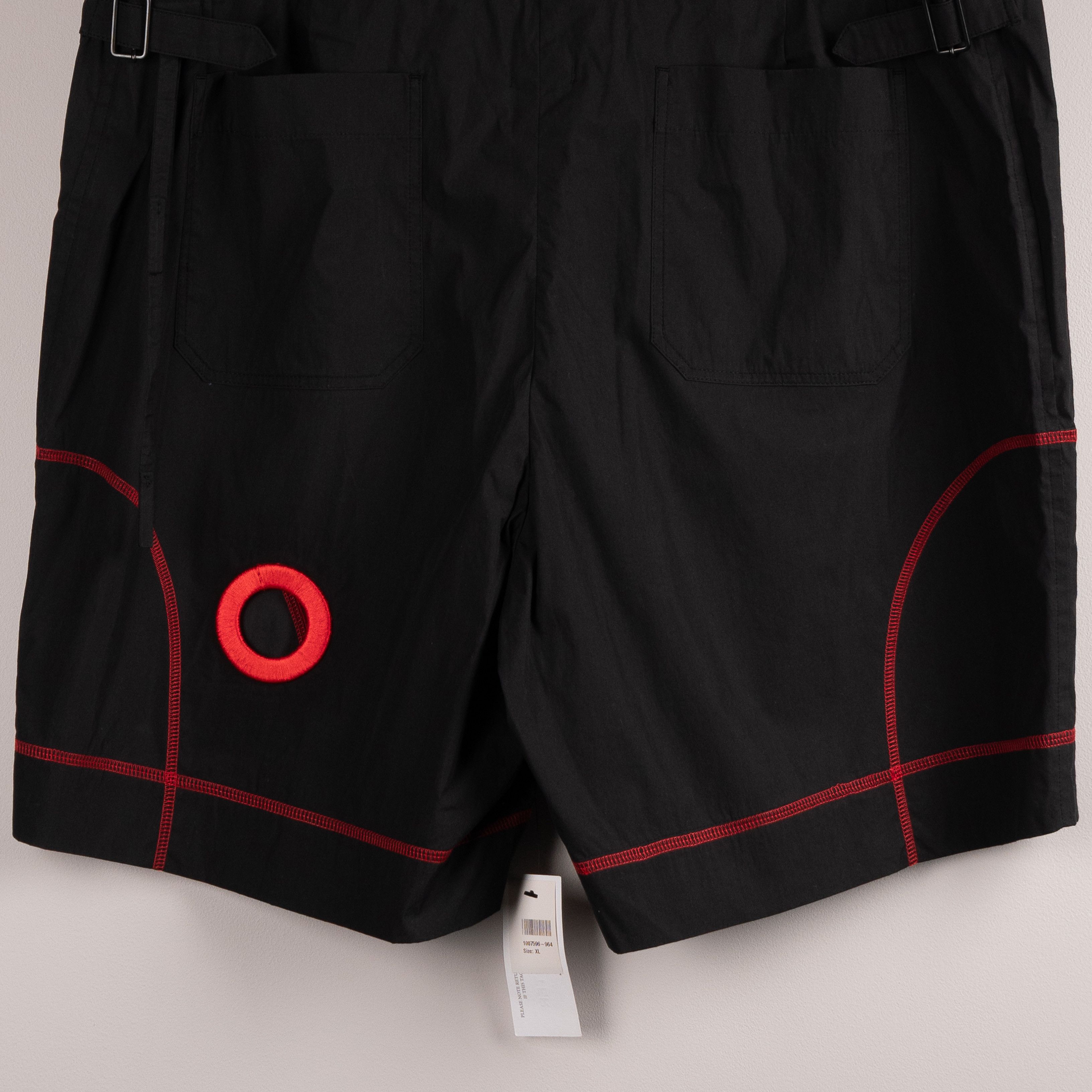Craig Green Craig Green SS18 Contrast Stitch Shorts Black/Red Size US 36 / EU 52 - 6 Thumbnail